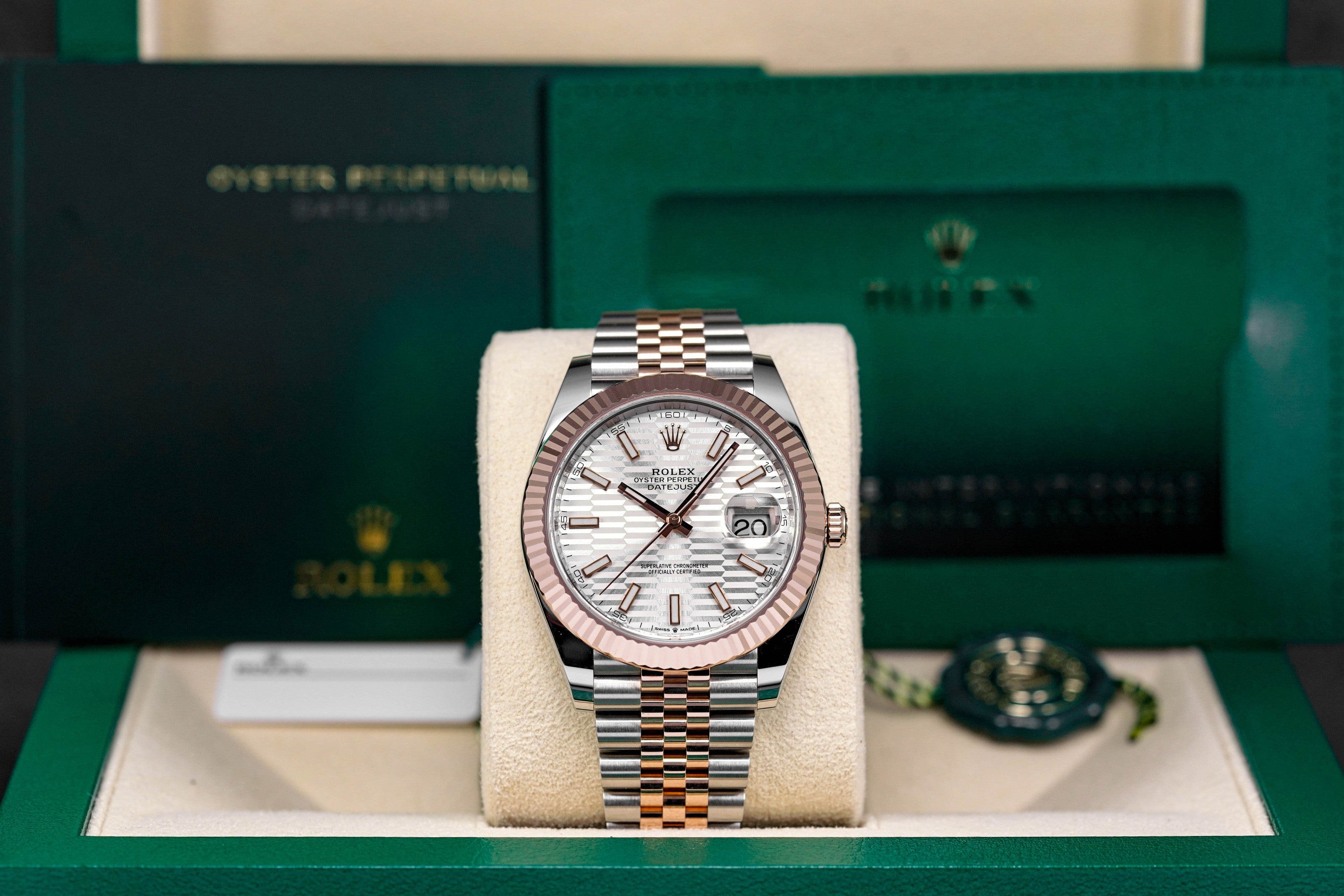 Datejust 41 Silver Fluted Indonesia