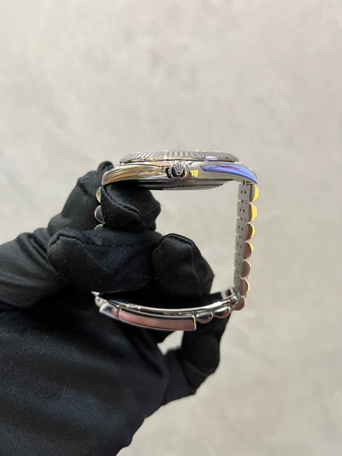 DATEJUST 41MM FLUTED JUBILEE BLUE DIAMOND DIAL (2019)