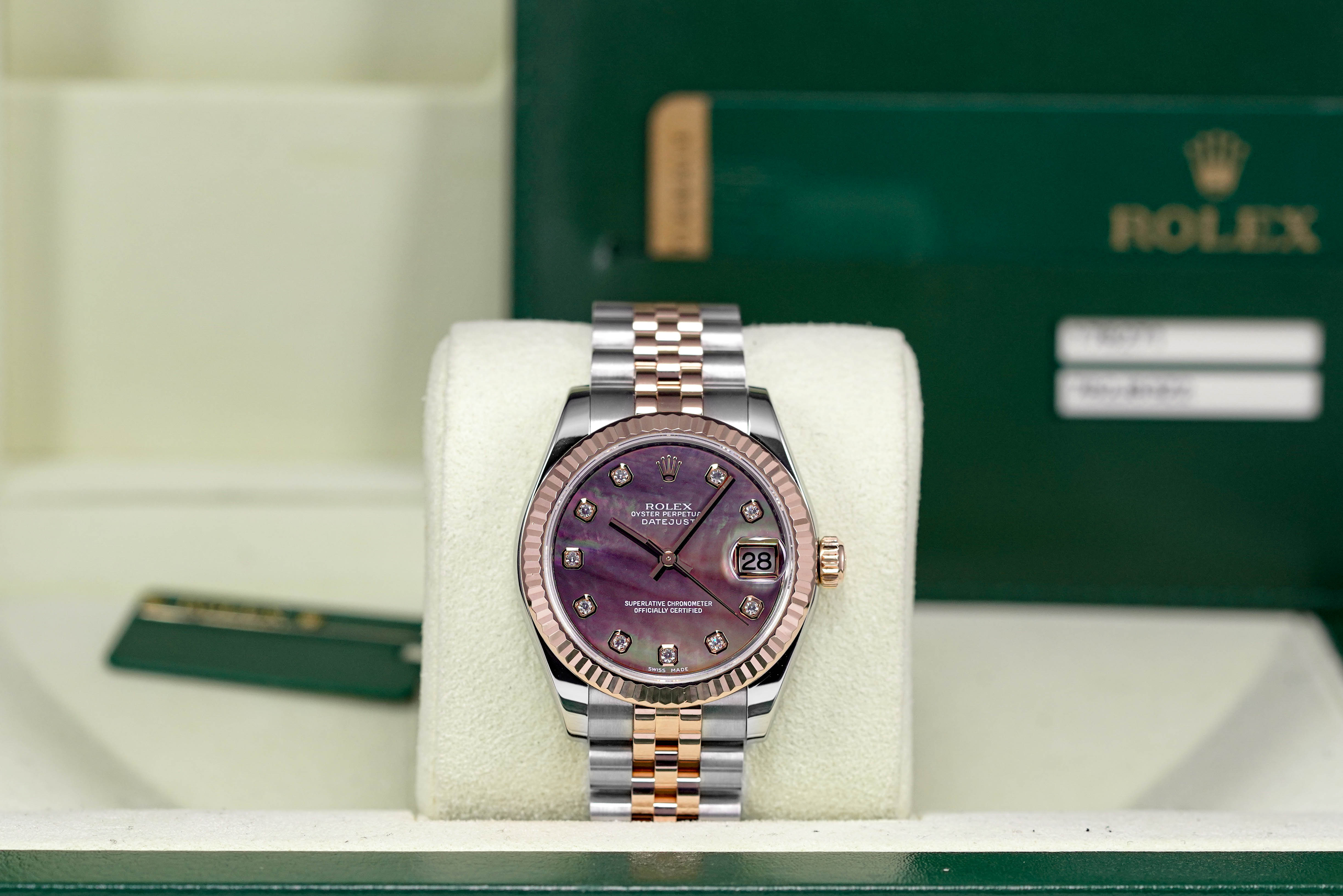 Harga Rolex Datejust Black MOP Indonesia