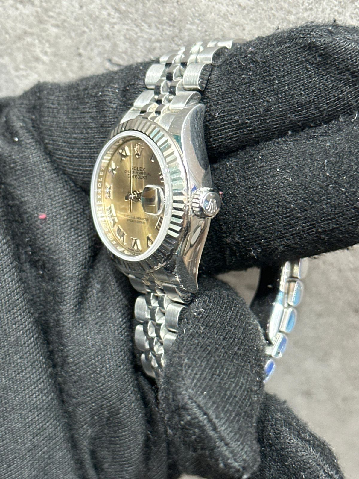 DATEJUST 28MM PINK ROMAN DIAL FLUTED JUBILEE (2019)