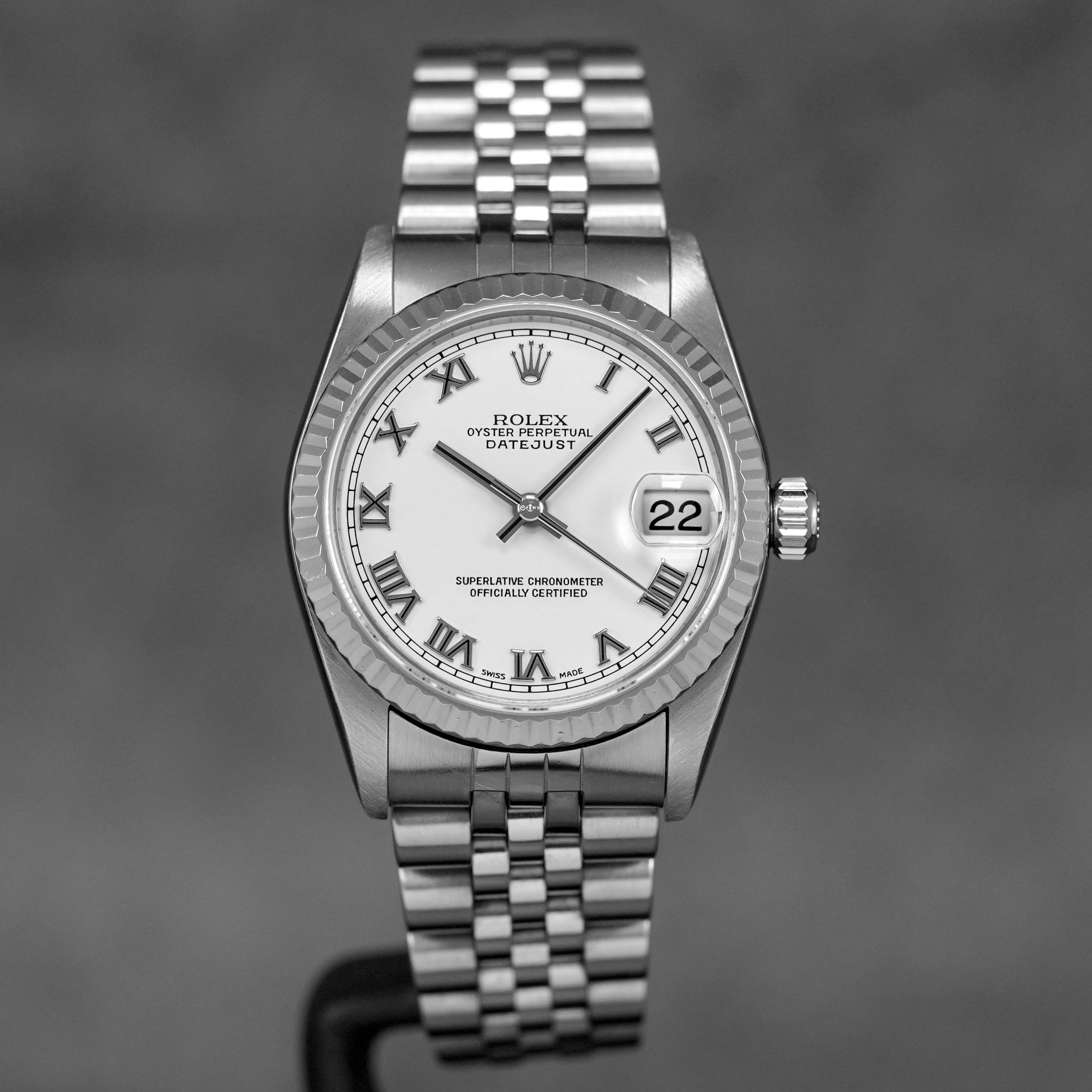 Datejust White Roman Indonesia