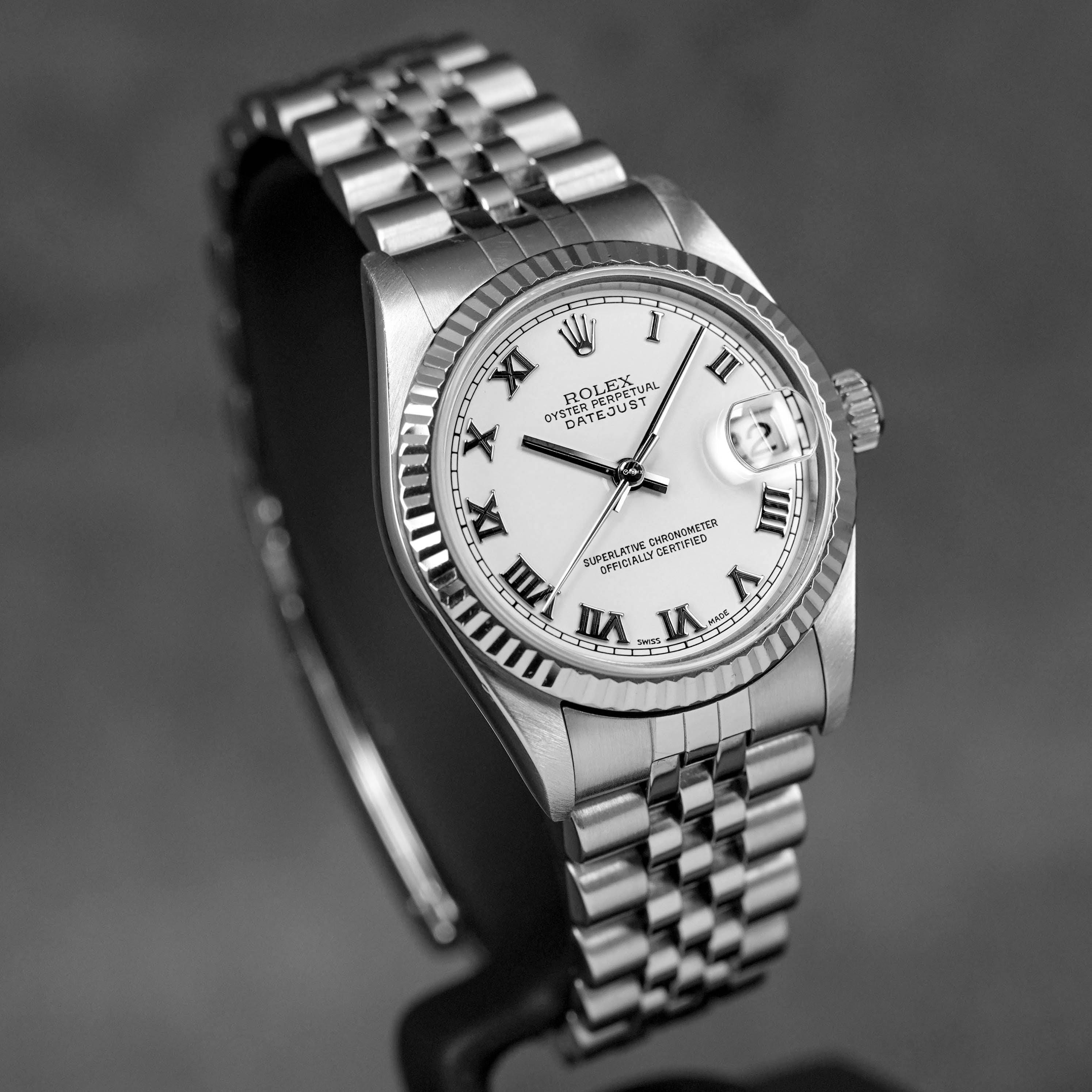 Datejust White Roman Indonesia