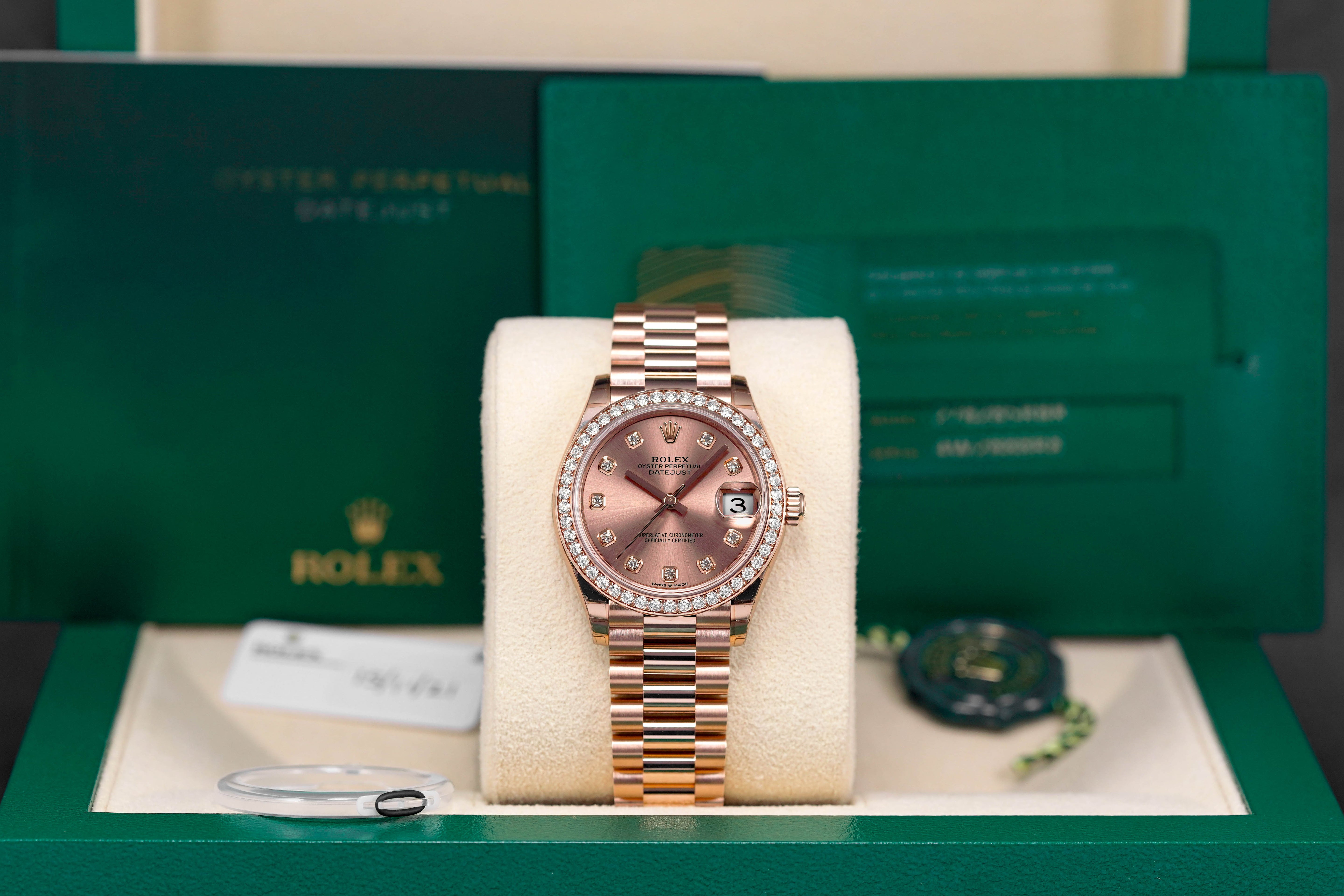 Datejust 31 Rosegold Salmon