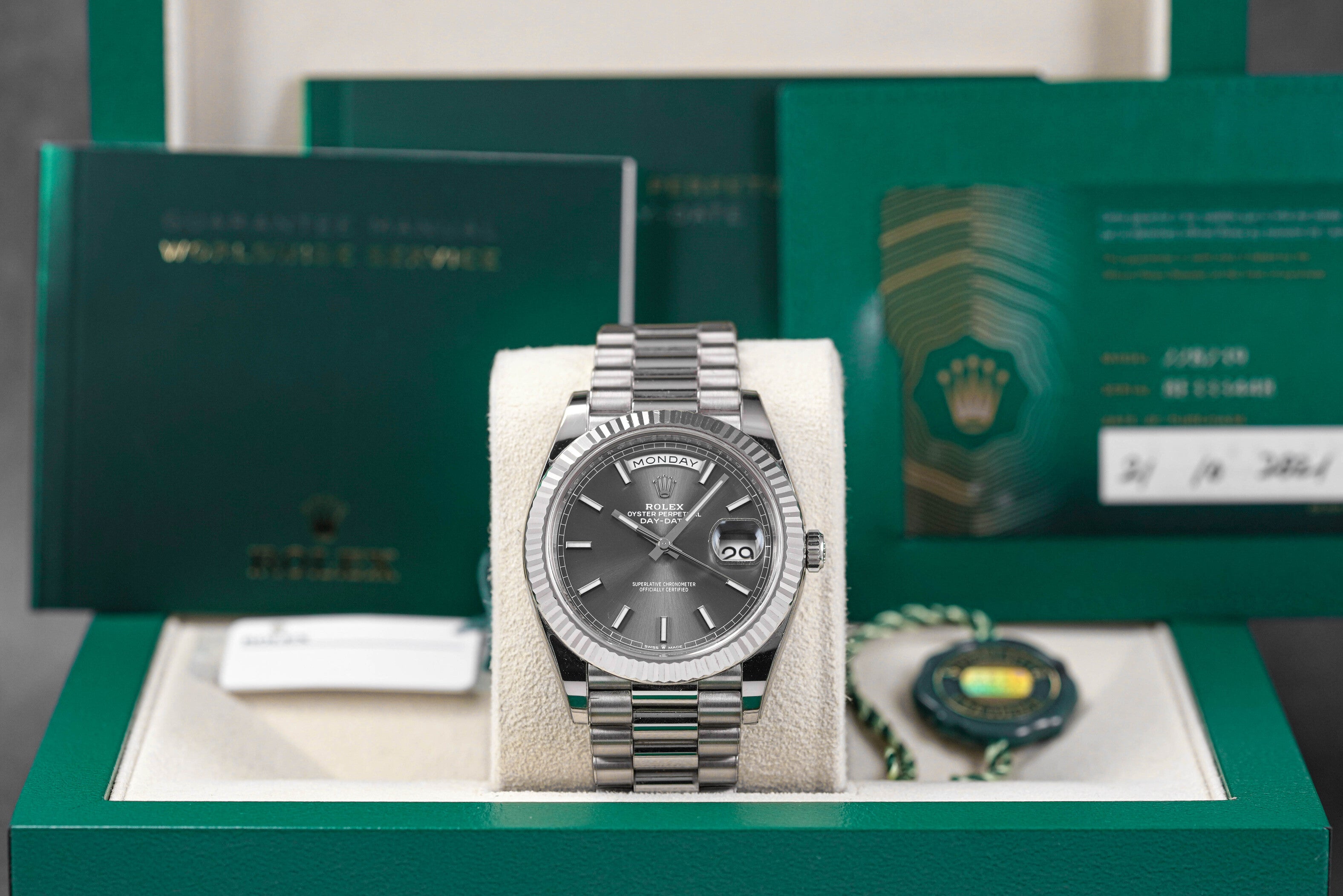 Daydate 40mm Rhodium