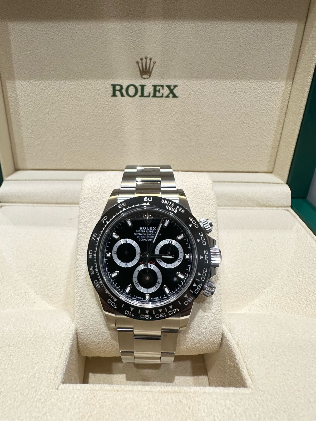 DAYTONA BLACK DIAL CERAMIC BEZEL (2019)