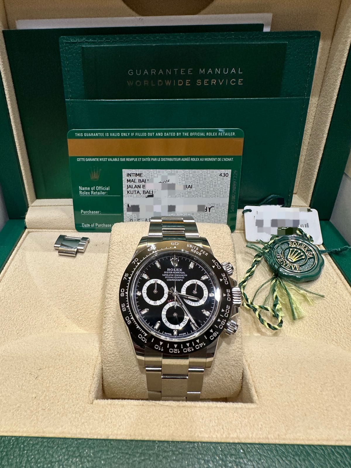 DAYTONA BLACK DIAL CERAMIC BEZEL (2019)