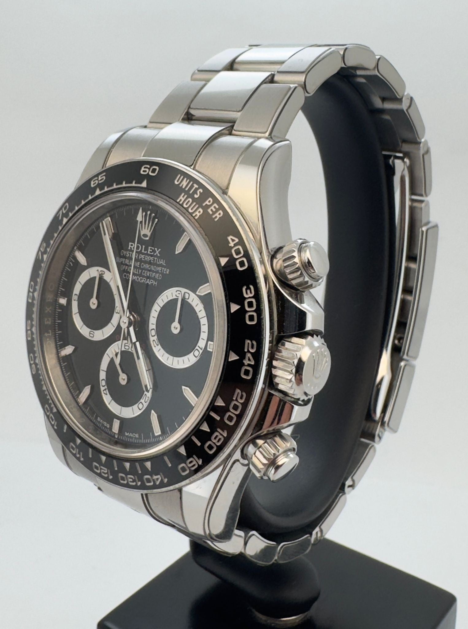 DAYTONA BLACK DIAL CERAMIC RING BEZEL (2024)