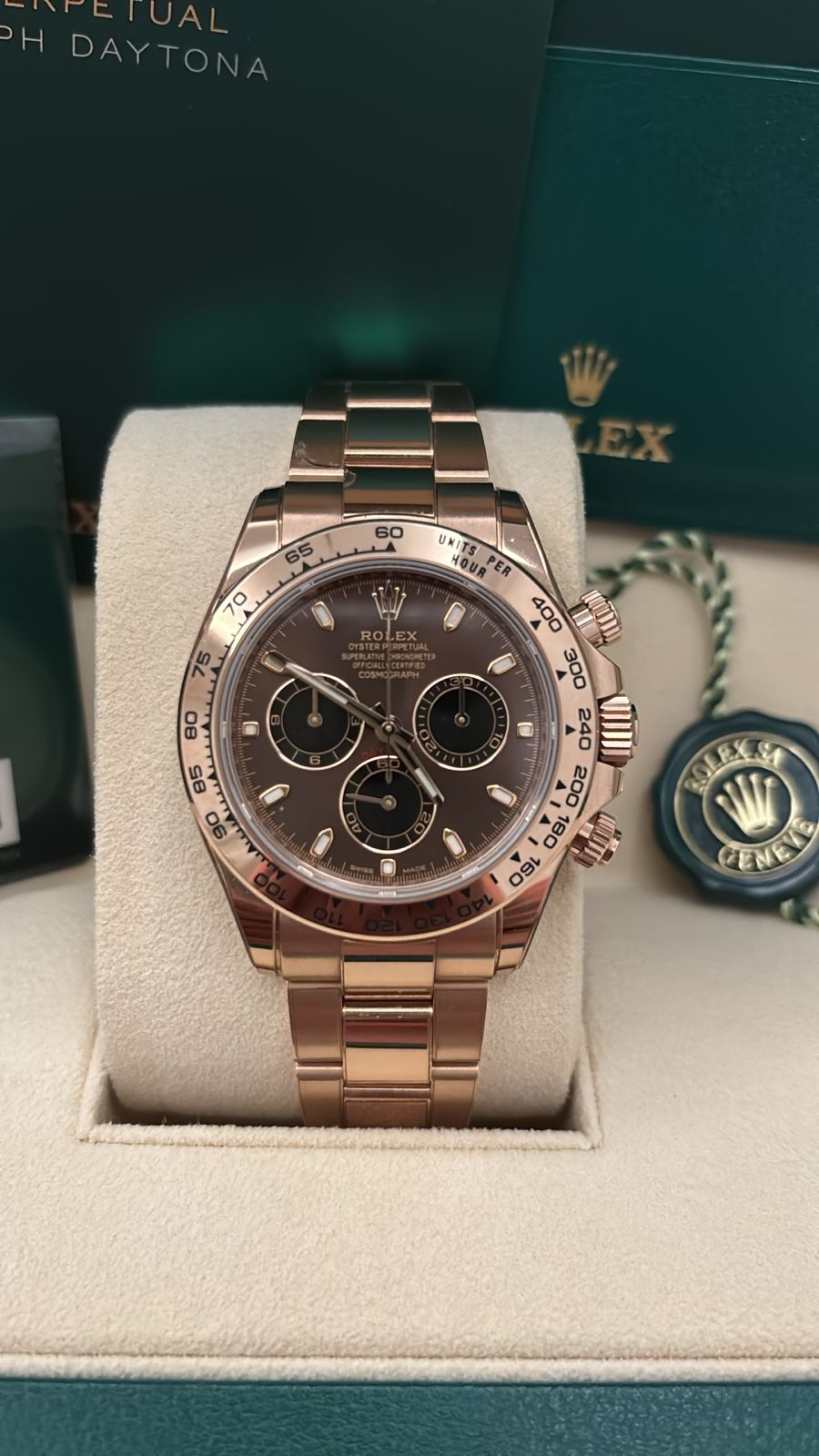 DAYTONA ROSEGOLD CHOCO DIAL (2021)