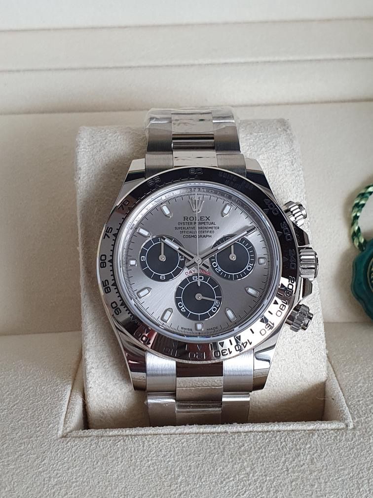 DAYTONA WHITEGOLD 'GHOST' GREY DIAL (2019)