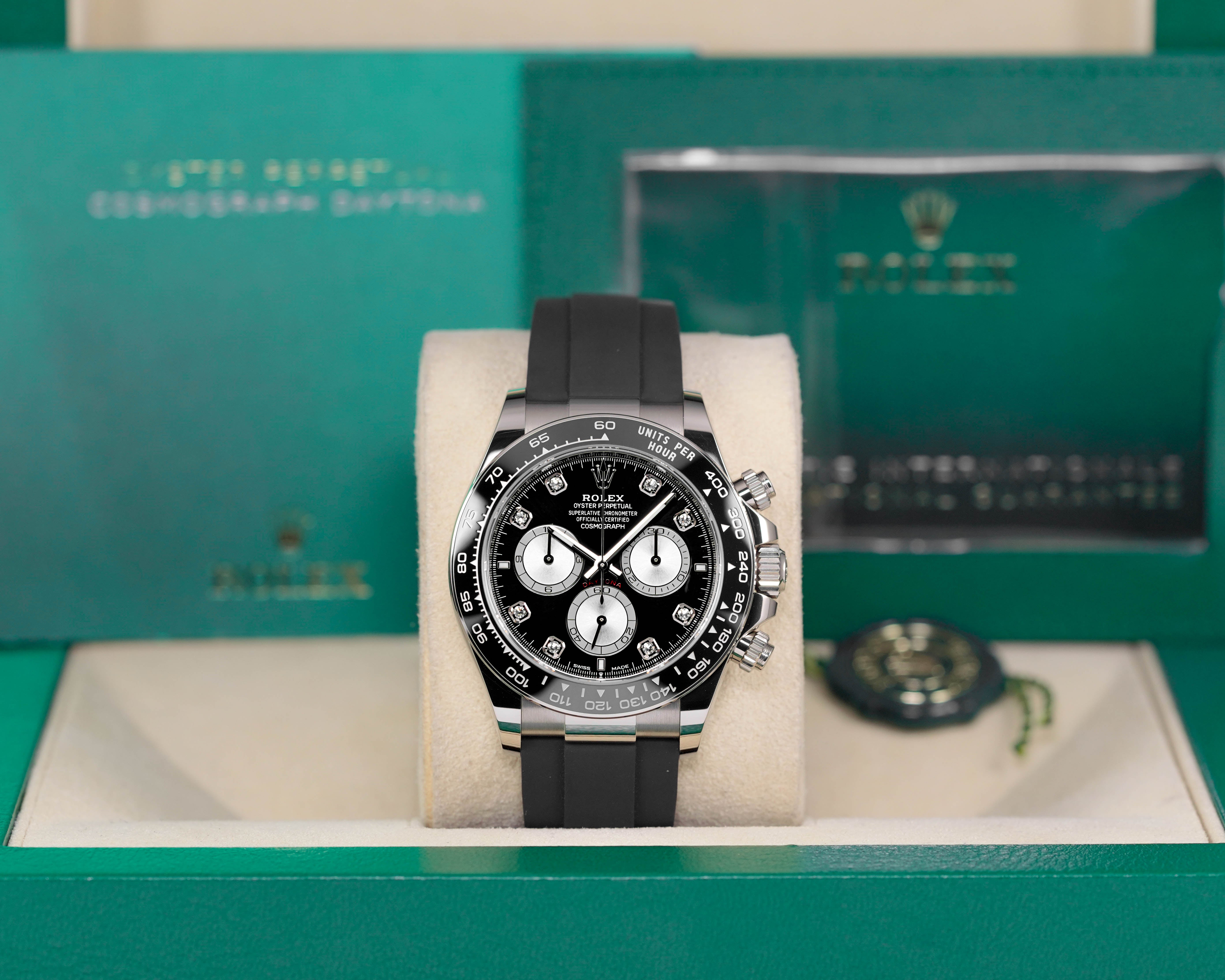 Daytona Oysterflex Black Diamond
