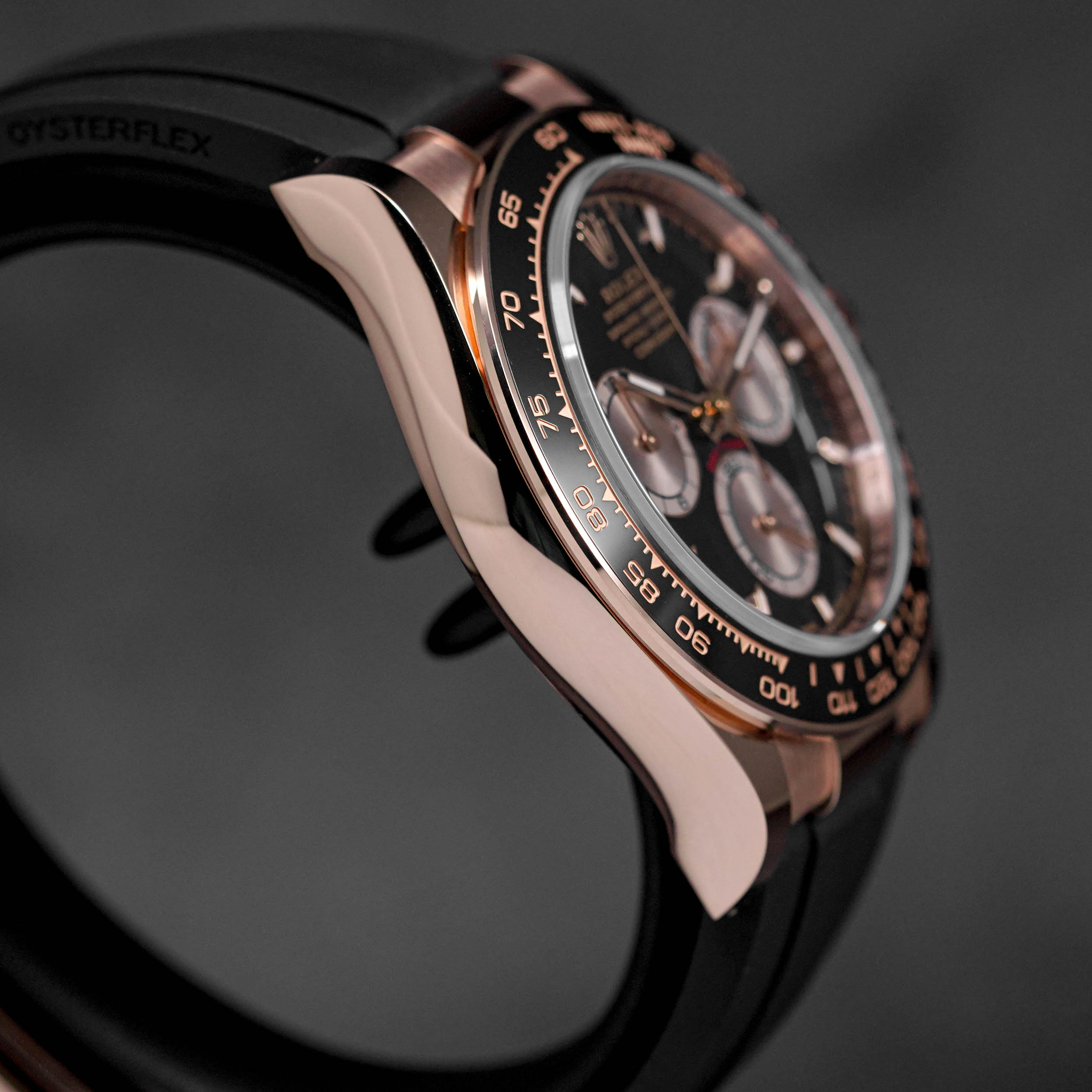 DAYTONA OYSTERFLEX ROSEGOLD BLACK DIAL RING BEZEL (2023)