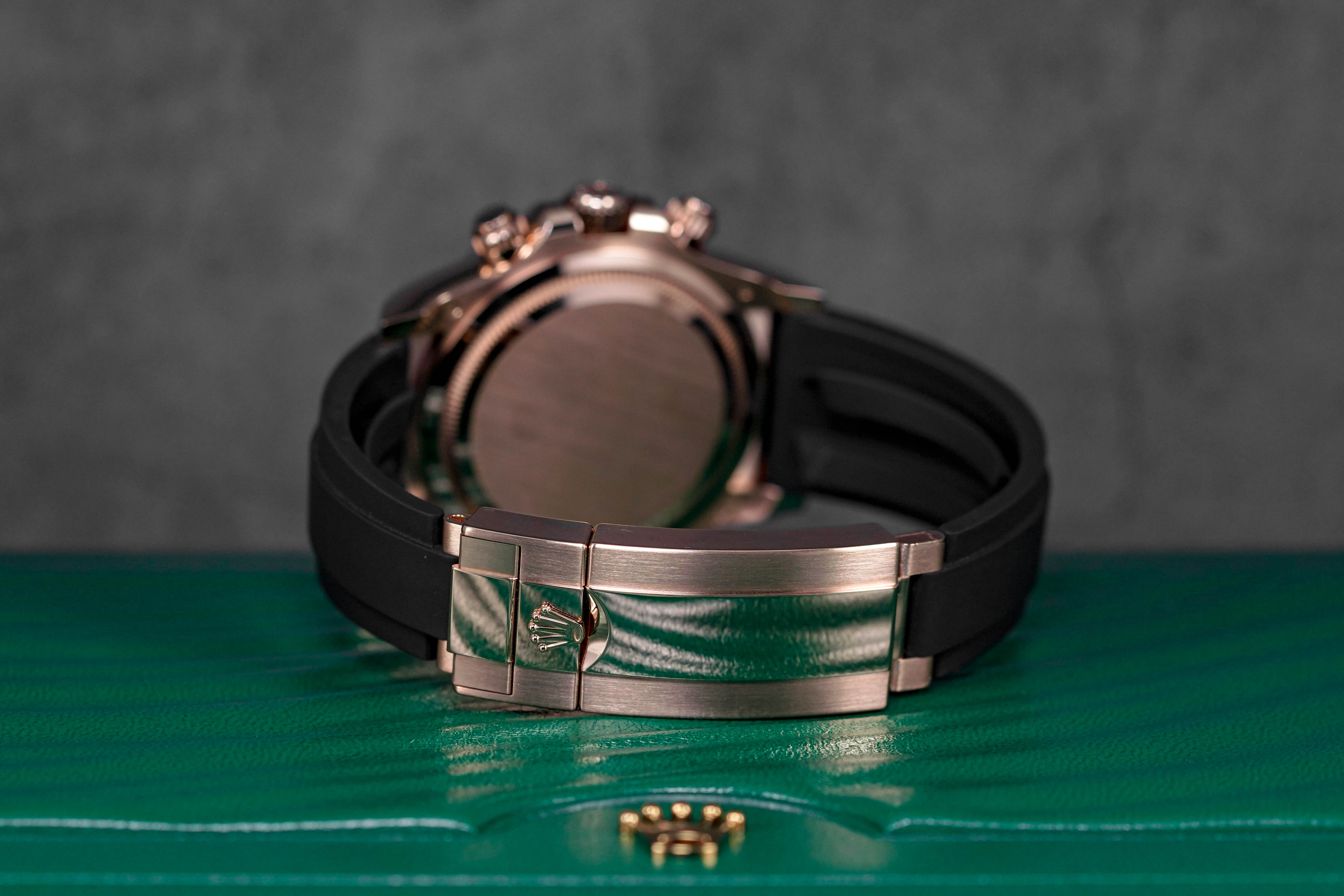 DAYTONA OYSTERFLEX ROSEGOLD BLACK DIAL RING BEZEL (2023)