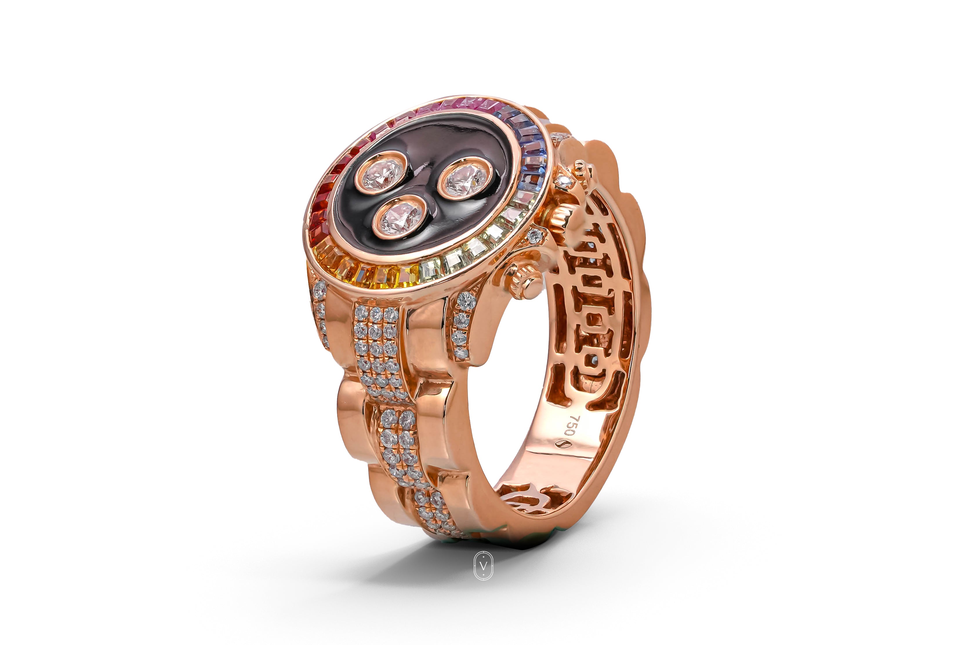 Daytona Rainbow Ring