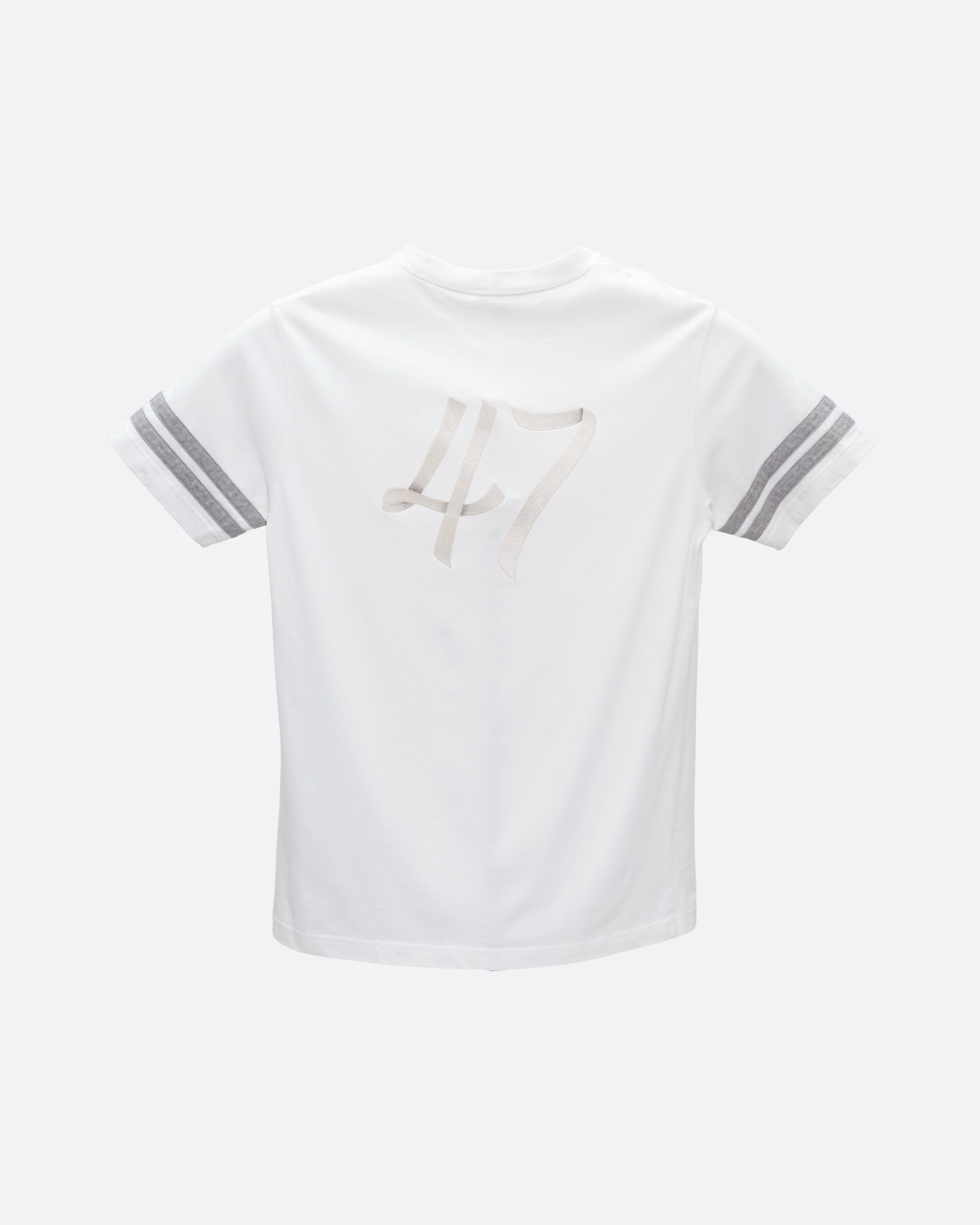 LOGO WHITE X GRAY SIZE M