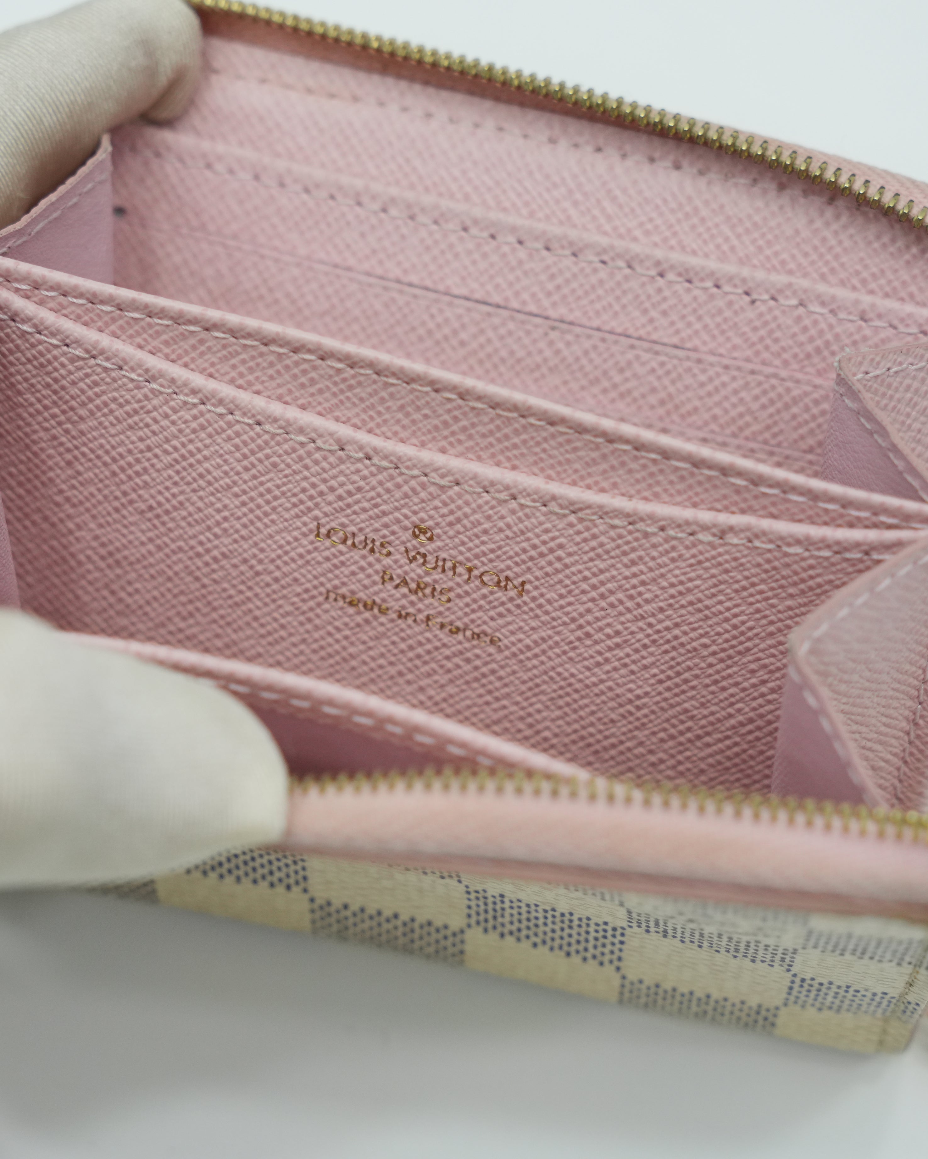 DAMIER AZUR ZIPPY COIN PURSE