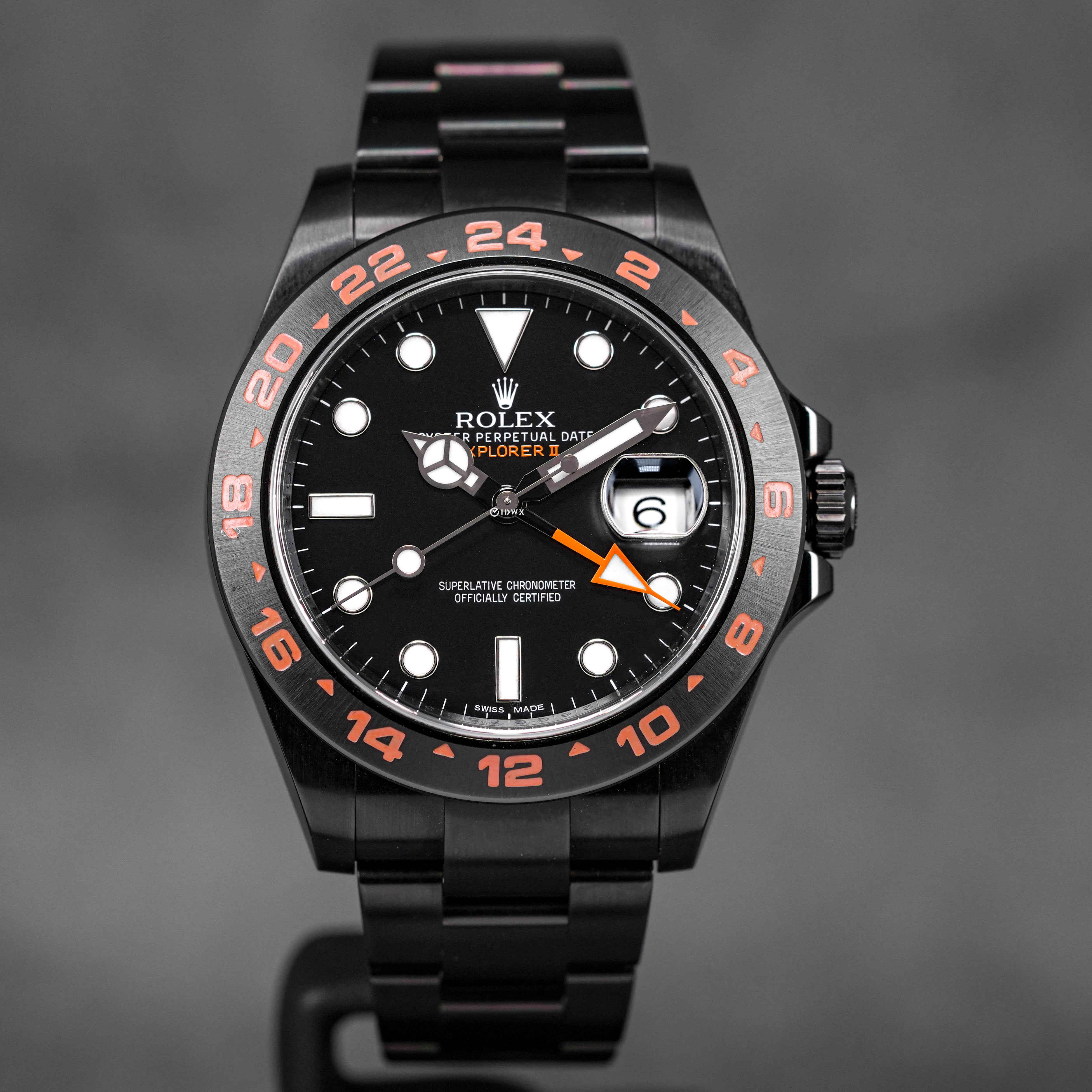 EXPLORER-II 42MM BLACK PVD DLC (2012)