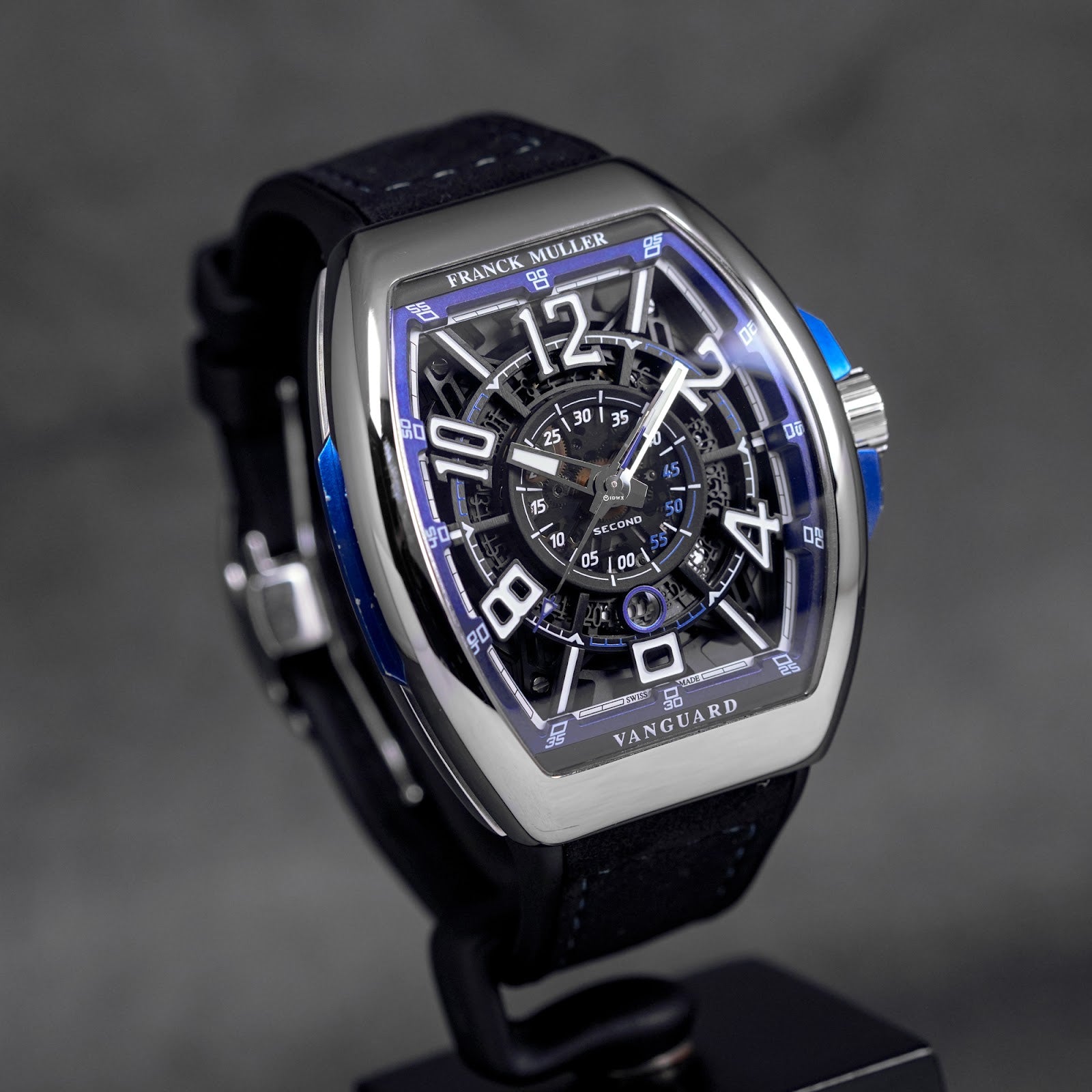 VANGUARD RACING V45 BLUE SKELETON DIAL (WATCH ONLY)