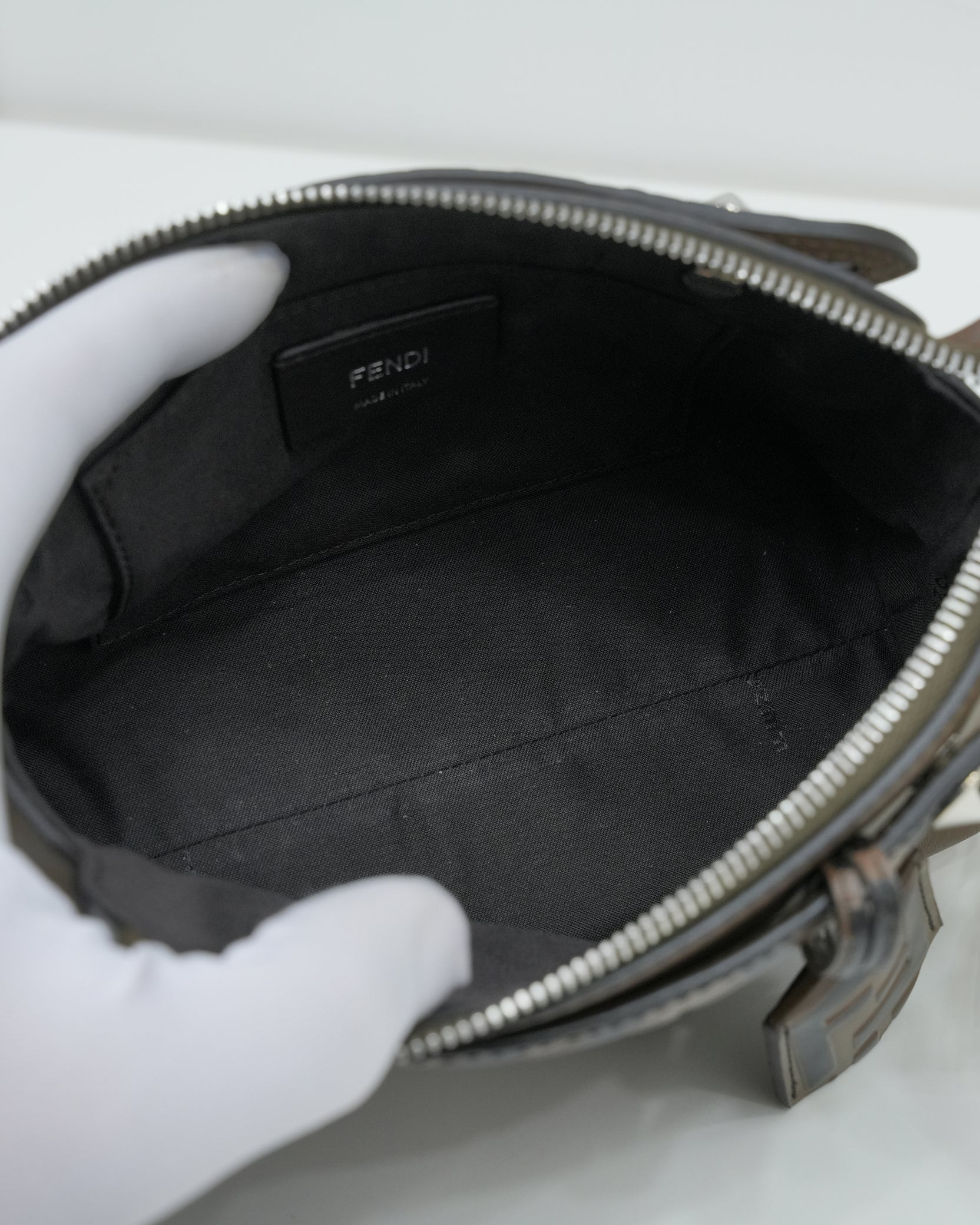 BROWN LEATHER SMALL BY THE WAY SHOULDER BAG