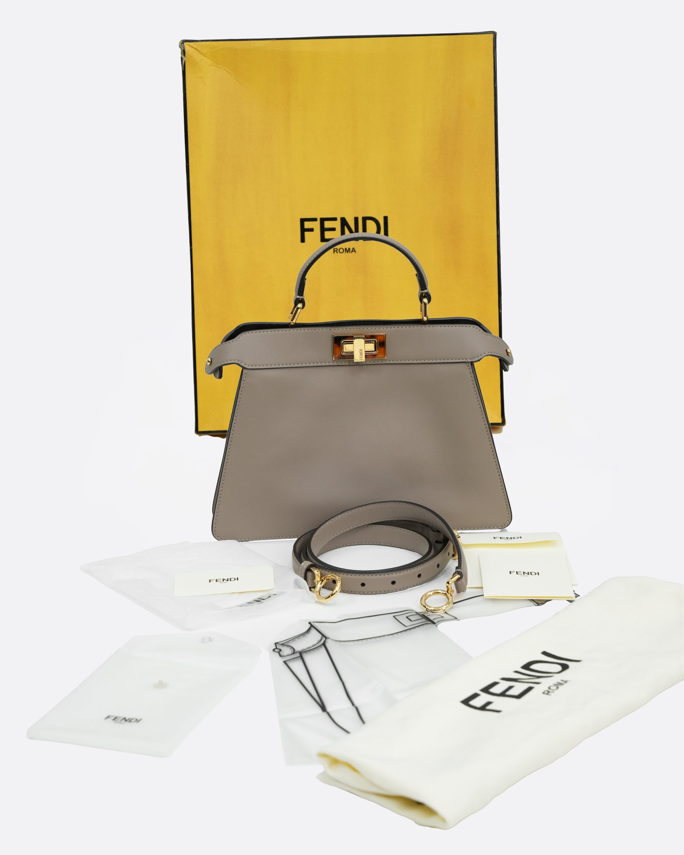 PEEKABOO ISEEU SMALL GREIGE