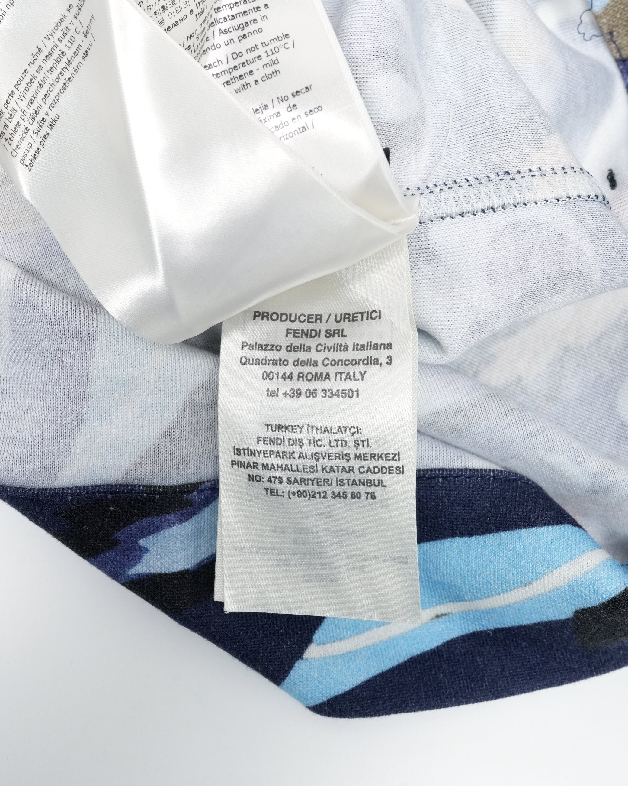 MEN'S MULTICOLOR FLORAL PRINTED COTTON T-SHIRT