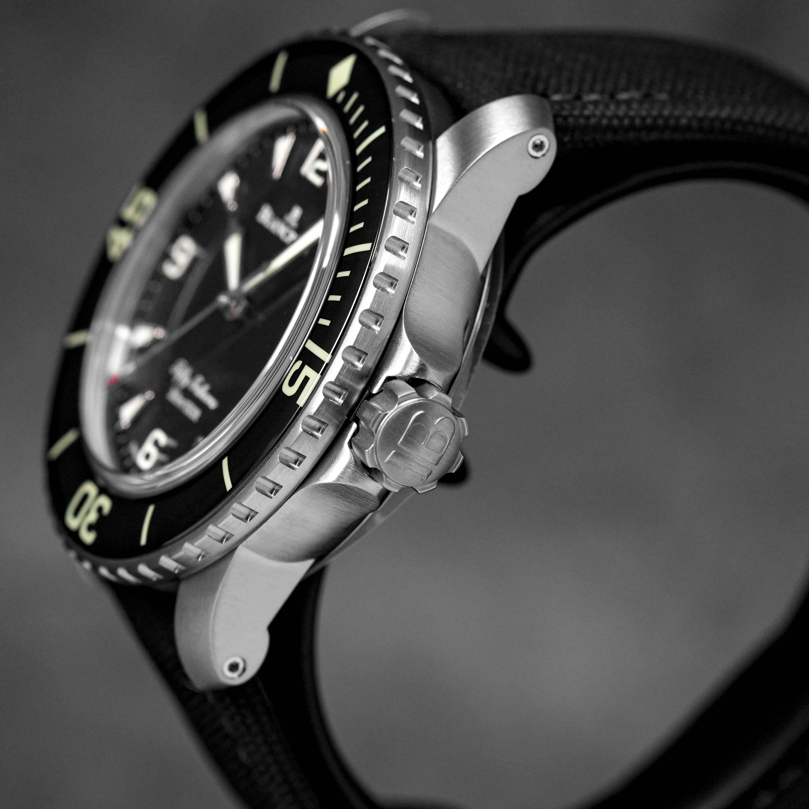 Harga Blancpain Fifty Fathoms Black Canvas Terbaru