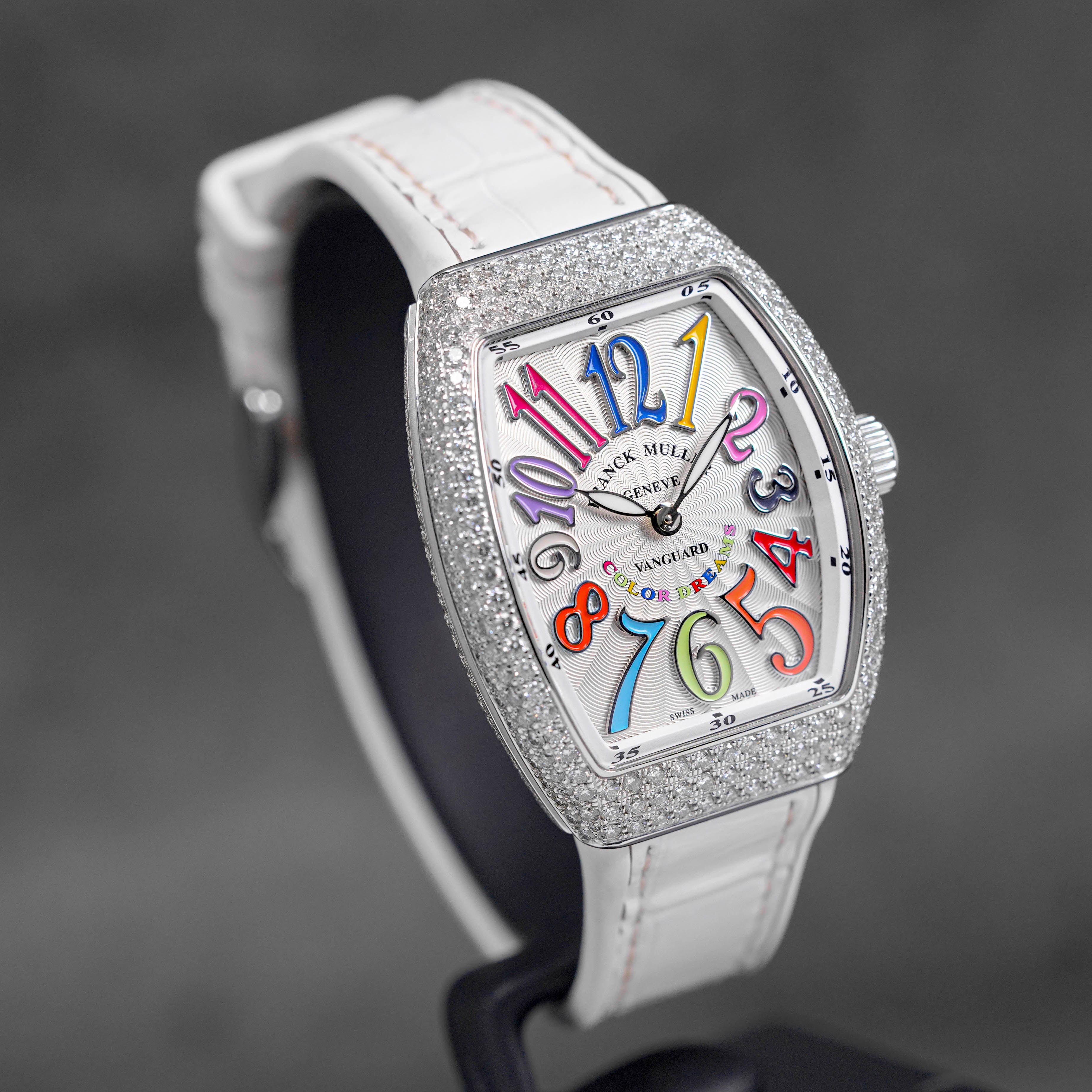 Harga Franck Muller V32 White Color of Dream Diamond