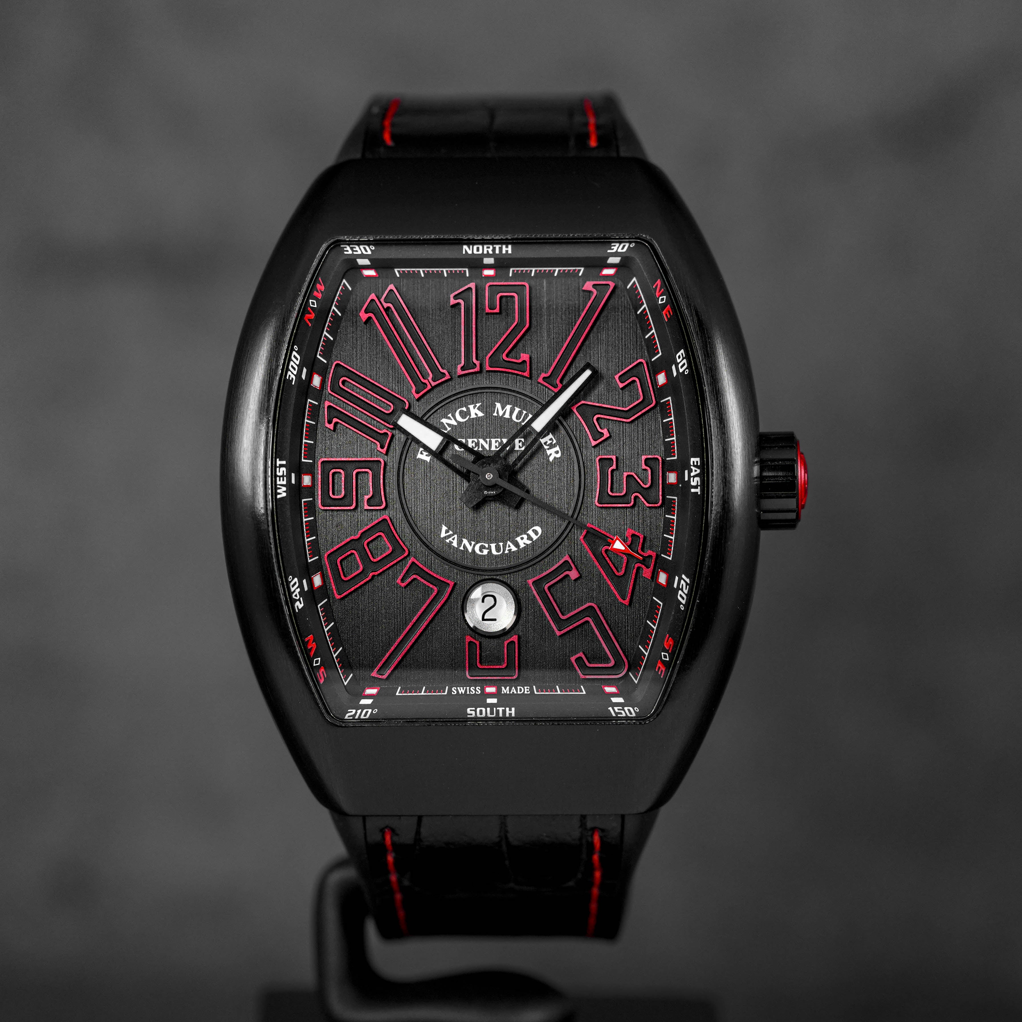 Harga Franck Muller Vanguard V45 Black Red