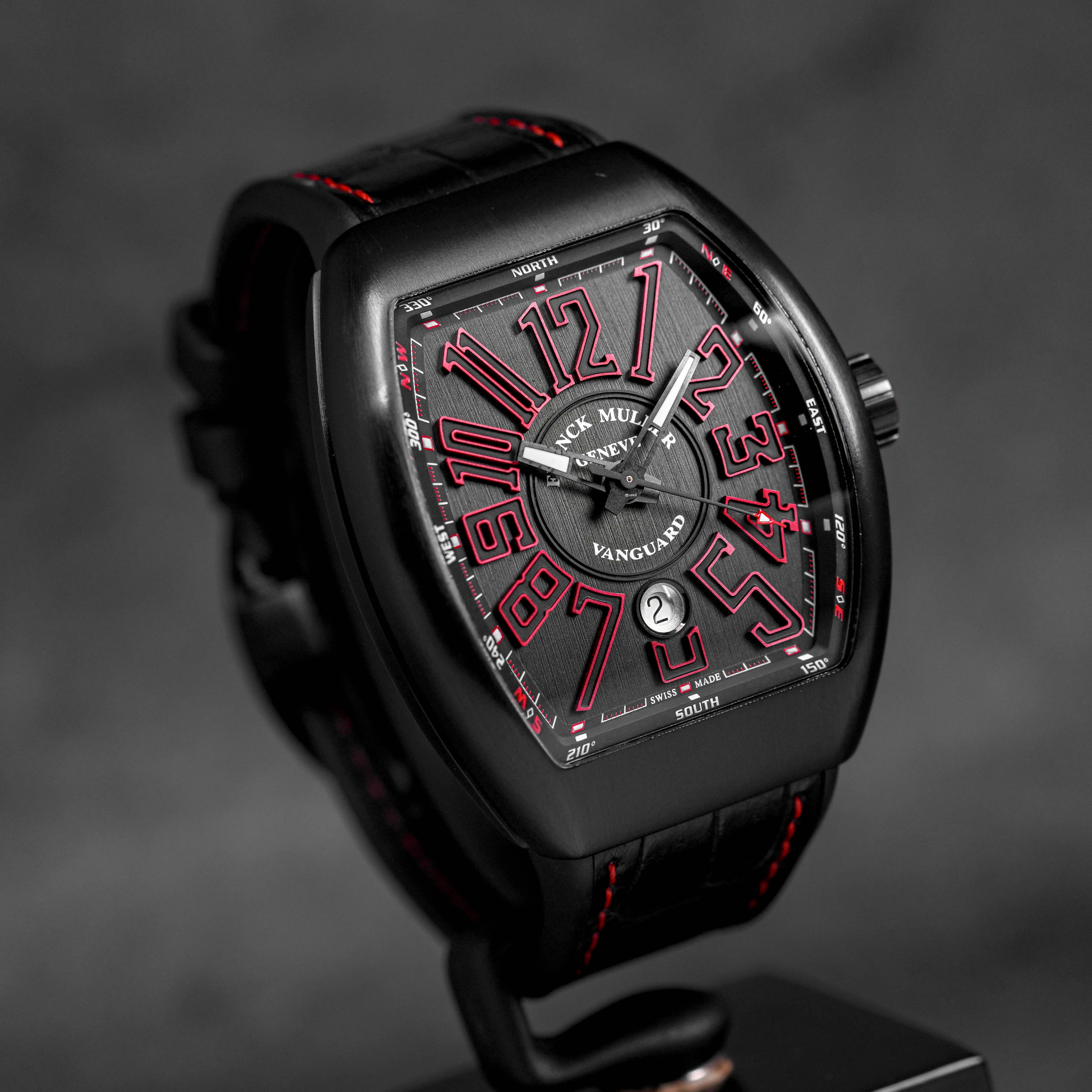 Harga Franck Muller Vanguard V45 Black Red