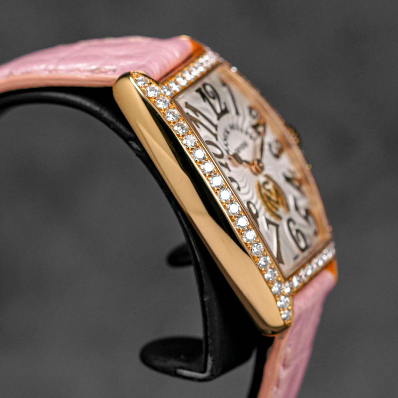 MASTER OF COMPLICATIONS CURVEX RELIEF ROSEGOLD DIAMOND BEZEL 'FM LOGO' DIAL LIMITED EDITION (2021)