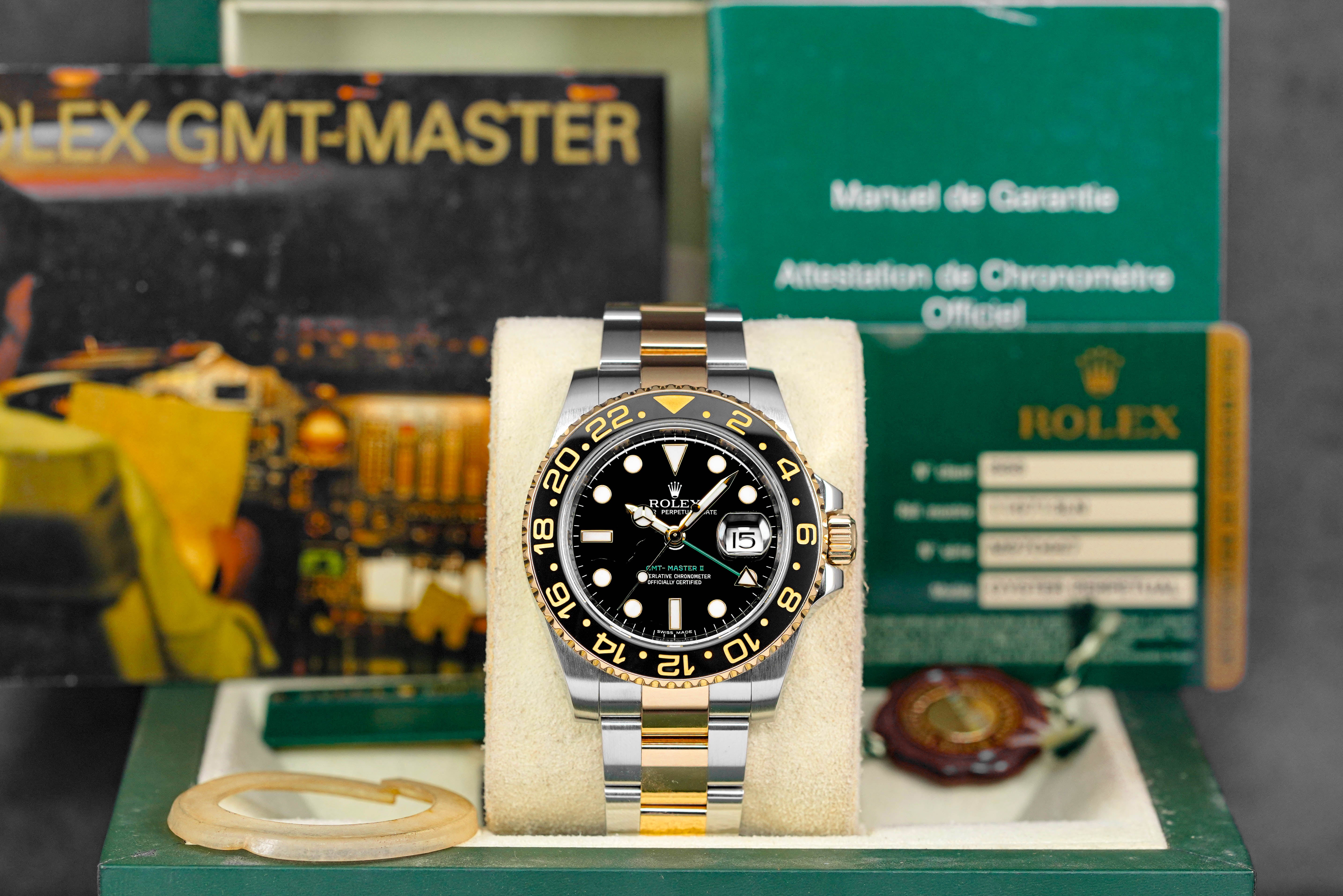 GMT Master-II Twotone Black Indonesia