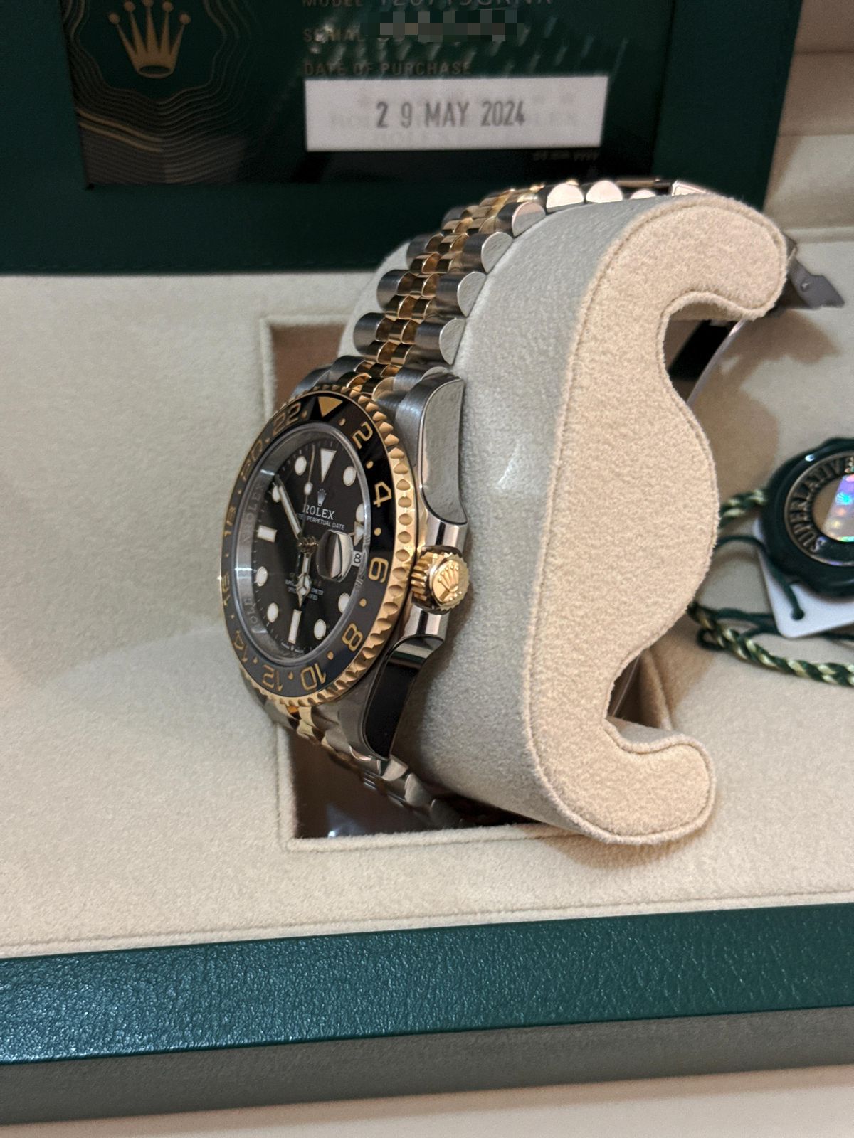 GMT MASTER-II YELLOWGOLD 'GUINNESS' JUBILEE (2024)