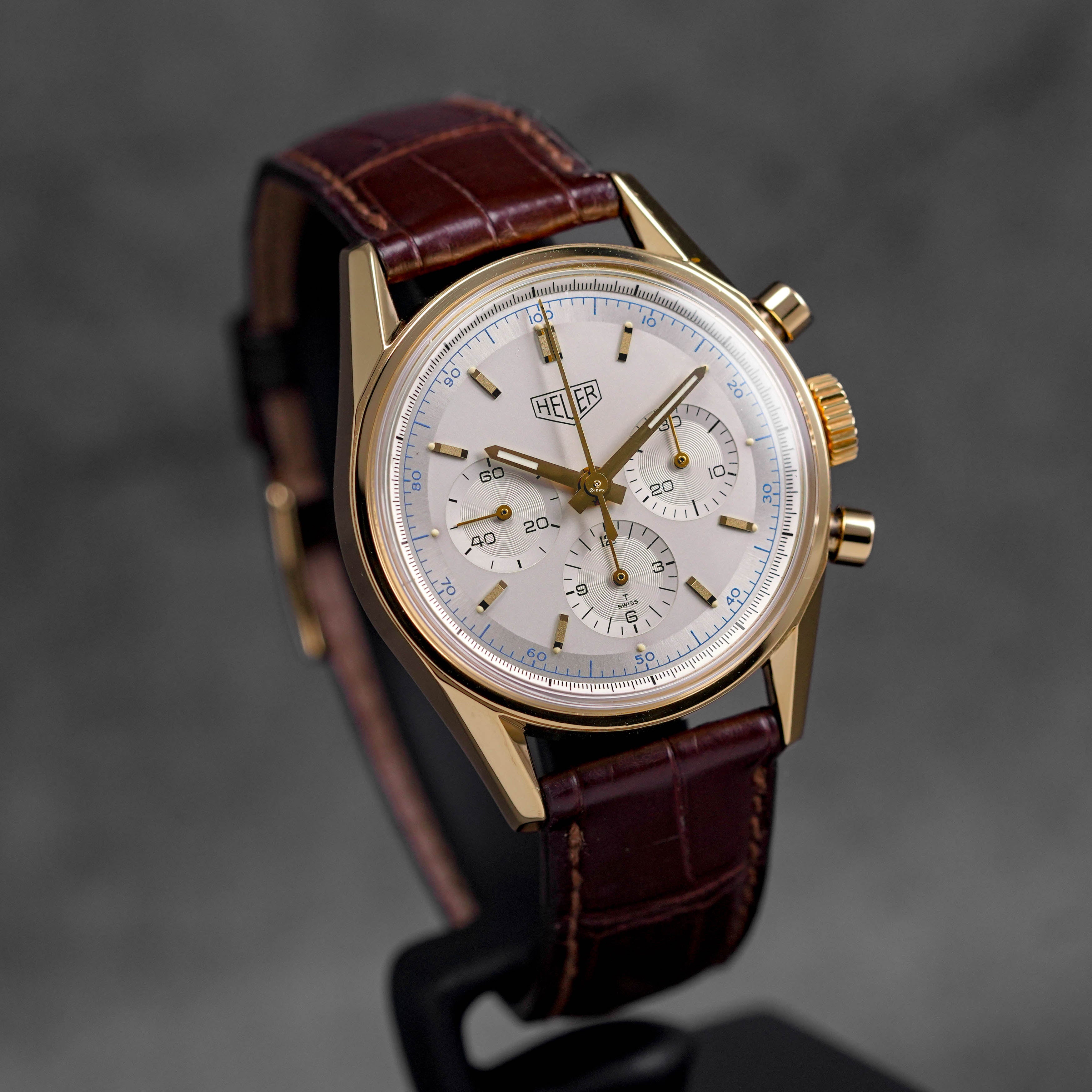 CARRERA CHRONOGRAPH 'HEUER 1964 RE-EDITION' YELLOWGOLD (WATCH ONLY)