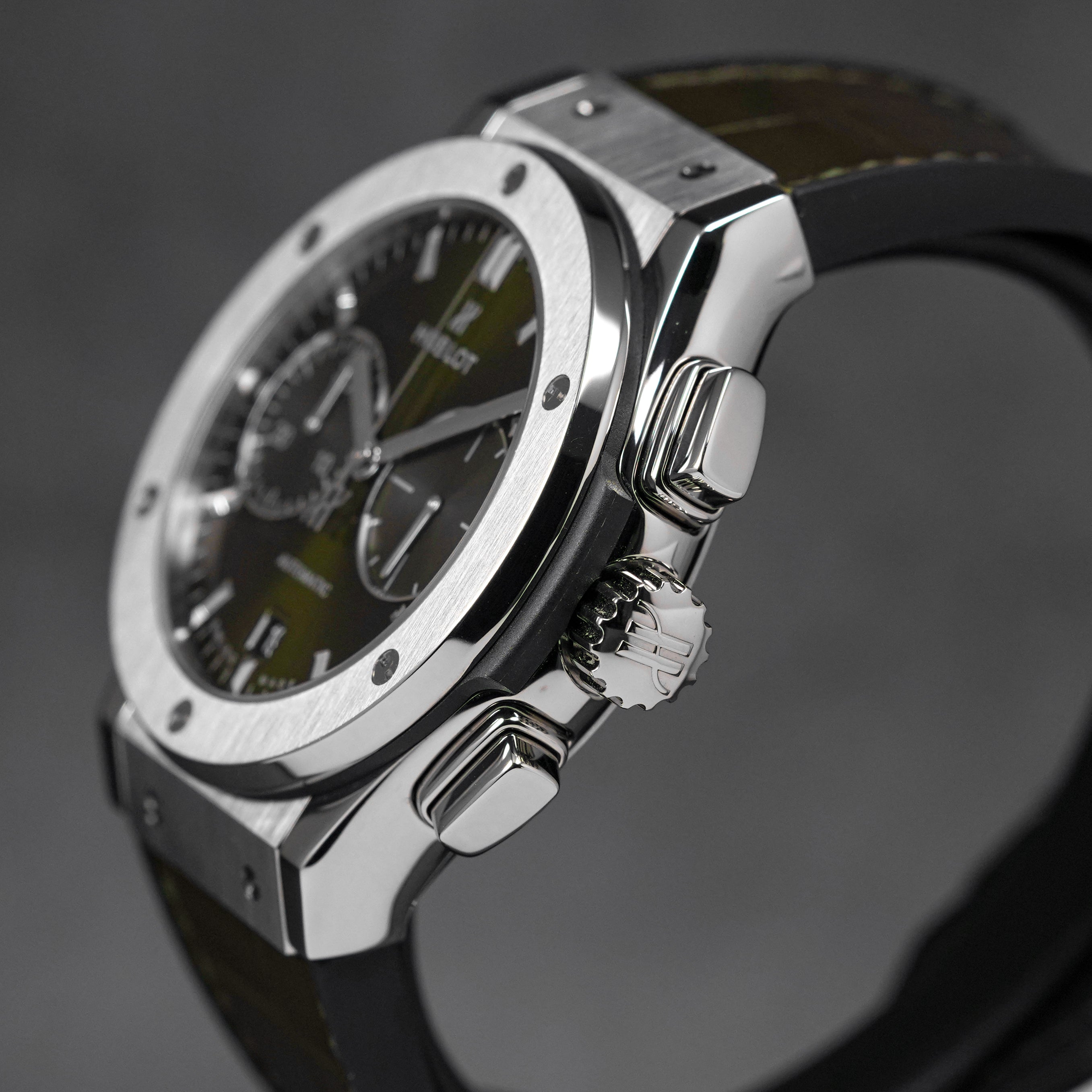 CLASSIC FUSION CHRONOGRAPH 45MM TITANIUM GREEN (2022)