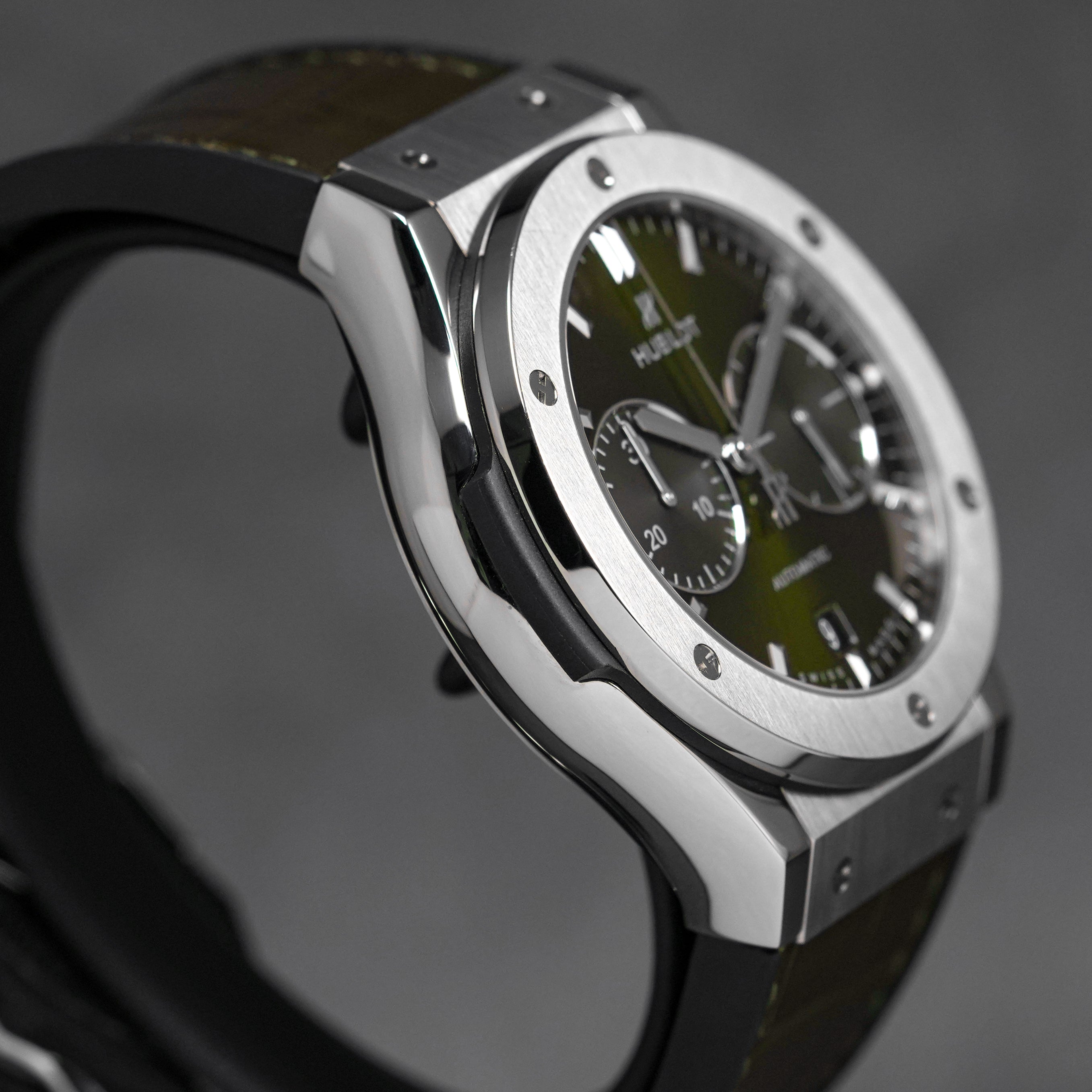 CLASSIC FUSION CHRONOGRAPH 45MM TITANIUM GREEN (2022)