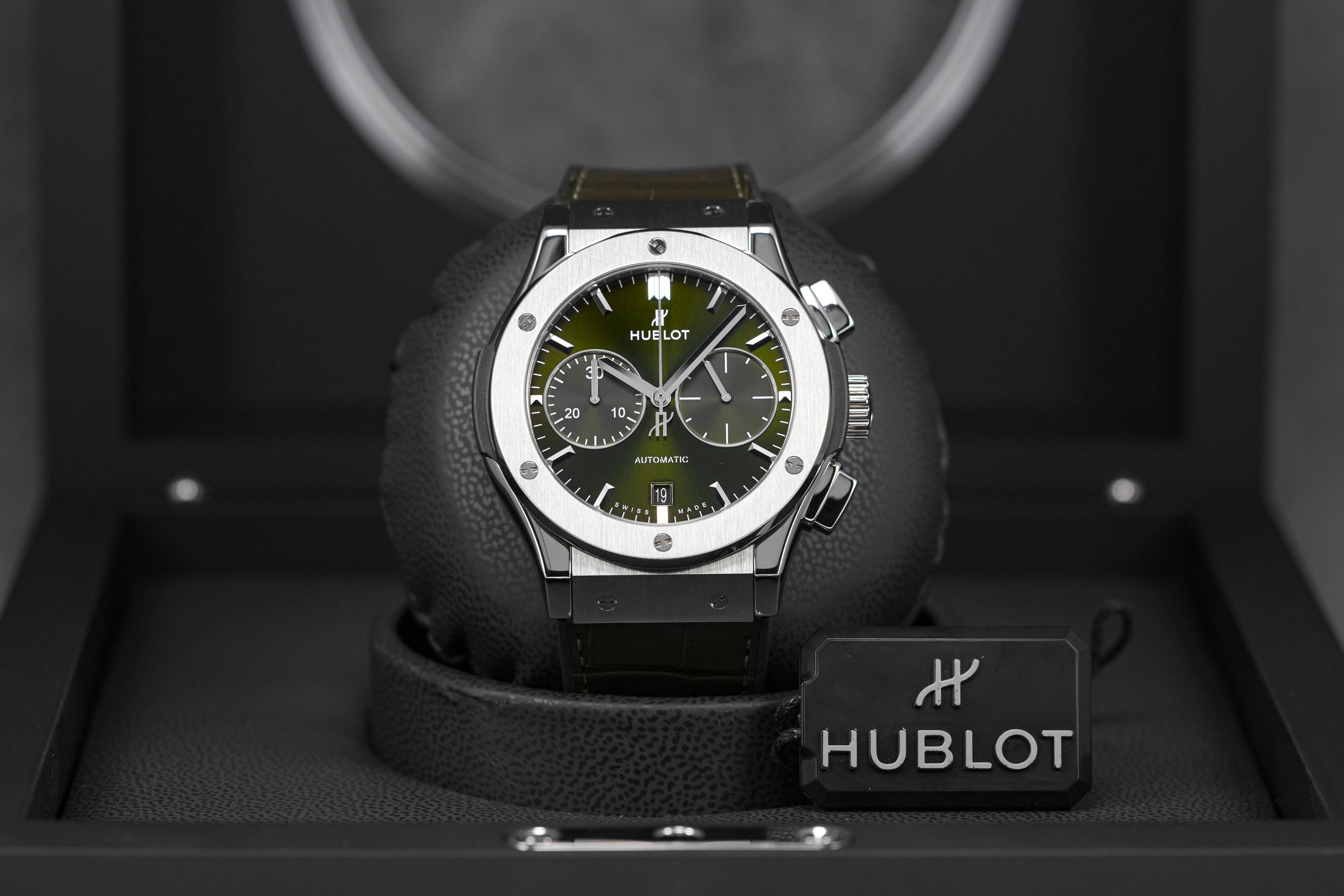 CLASSIC FUSION CHRONOGRAPH 45MM TITANIUM GREEN (2022)