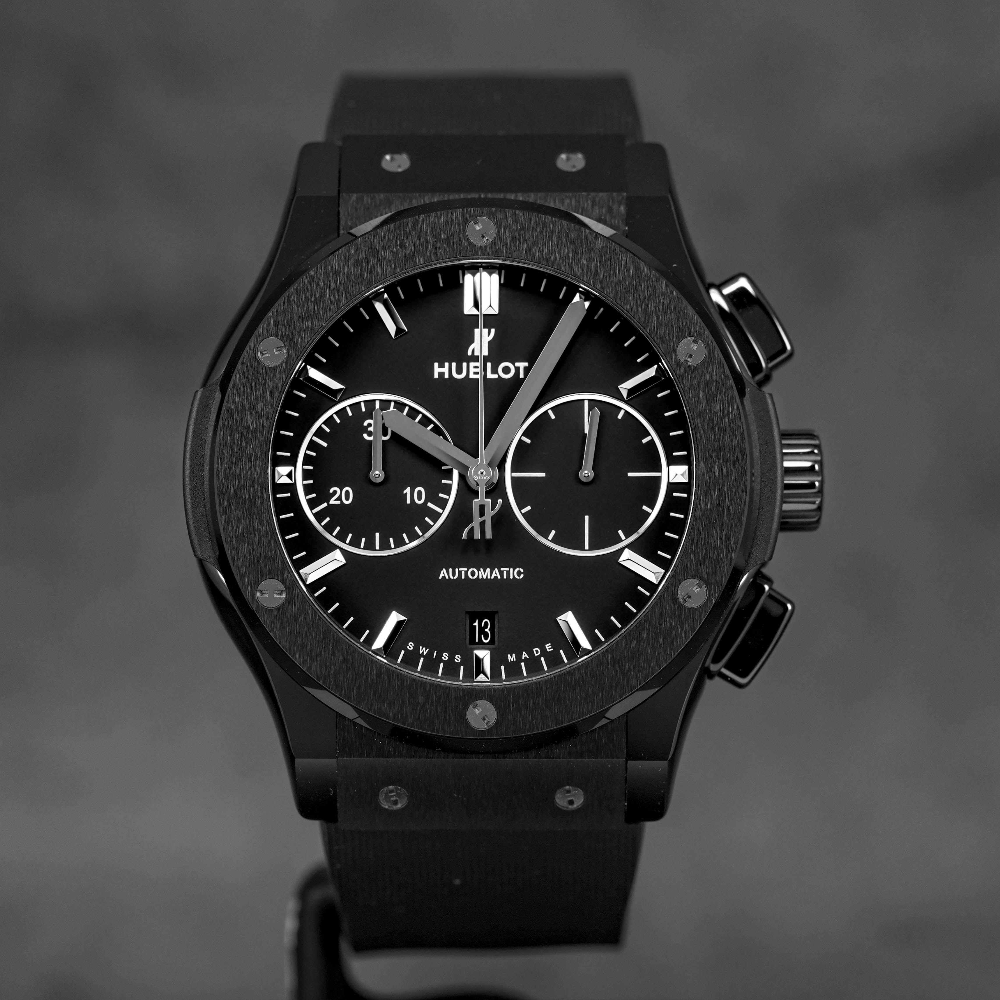 CLASSIC FUSION CHRONOGRAPH 45MM BLACK MAGIC CERAMIC (2025)