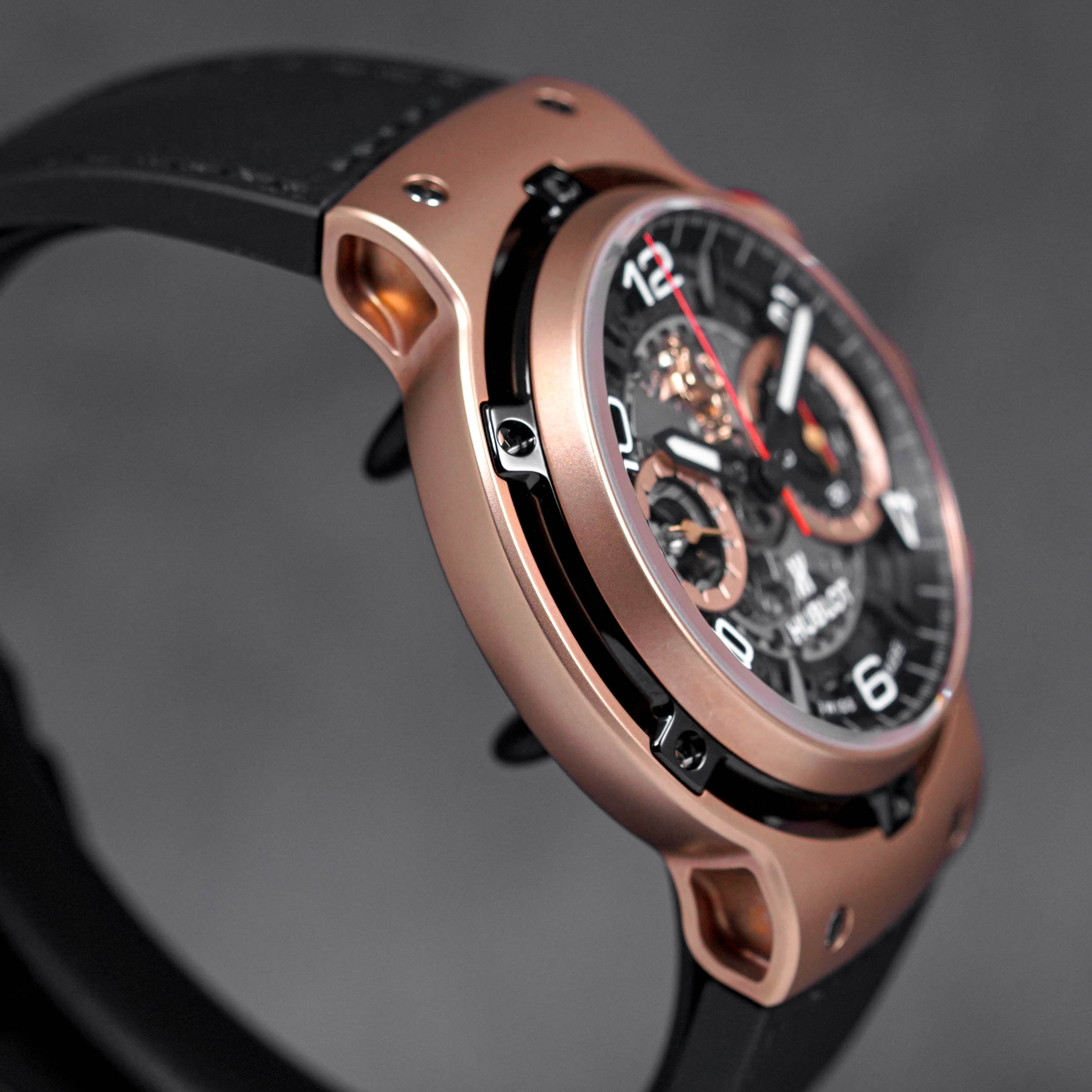 CLASSIC FUSION CHRONOGRAPH 45MM FERRARI GT KING GOLD SKELETON DIAL LIMITED EDITION (2021)