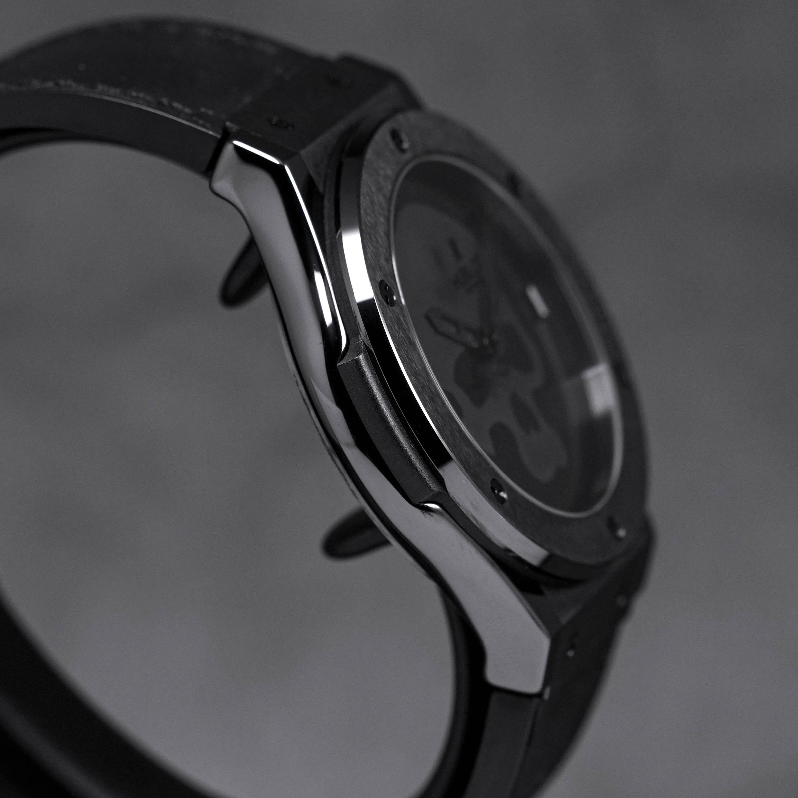 CLASSIC FUSION 45MM BLACK CERAMIC 'SKULL BANG' LIMITED EDITION (UNDATED)