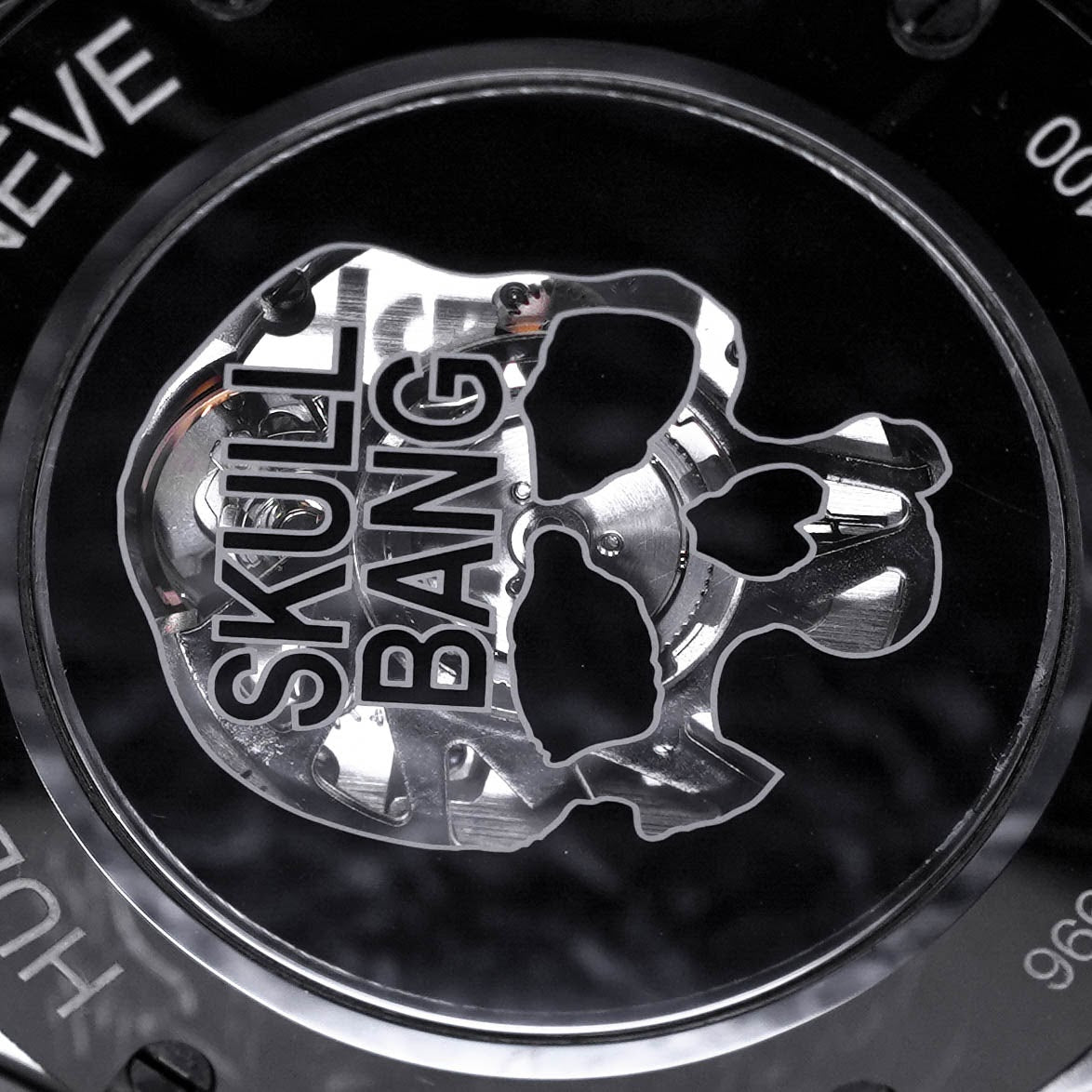 CLASSIC FUSION 45MM BLACK CERAMIC 'SKULL BANG' LIMITED EDITION (UNDATED)