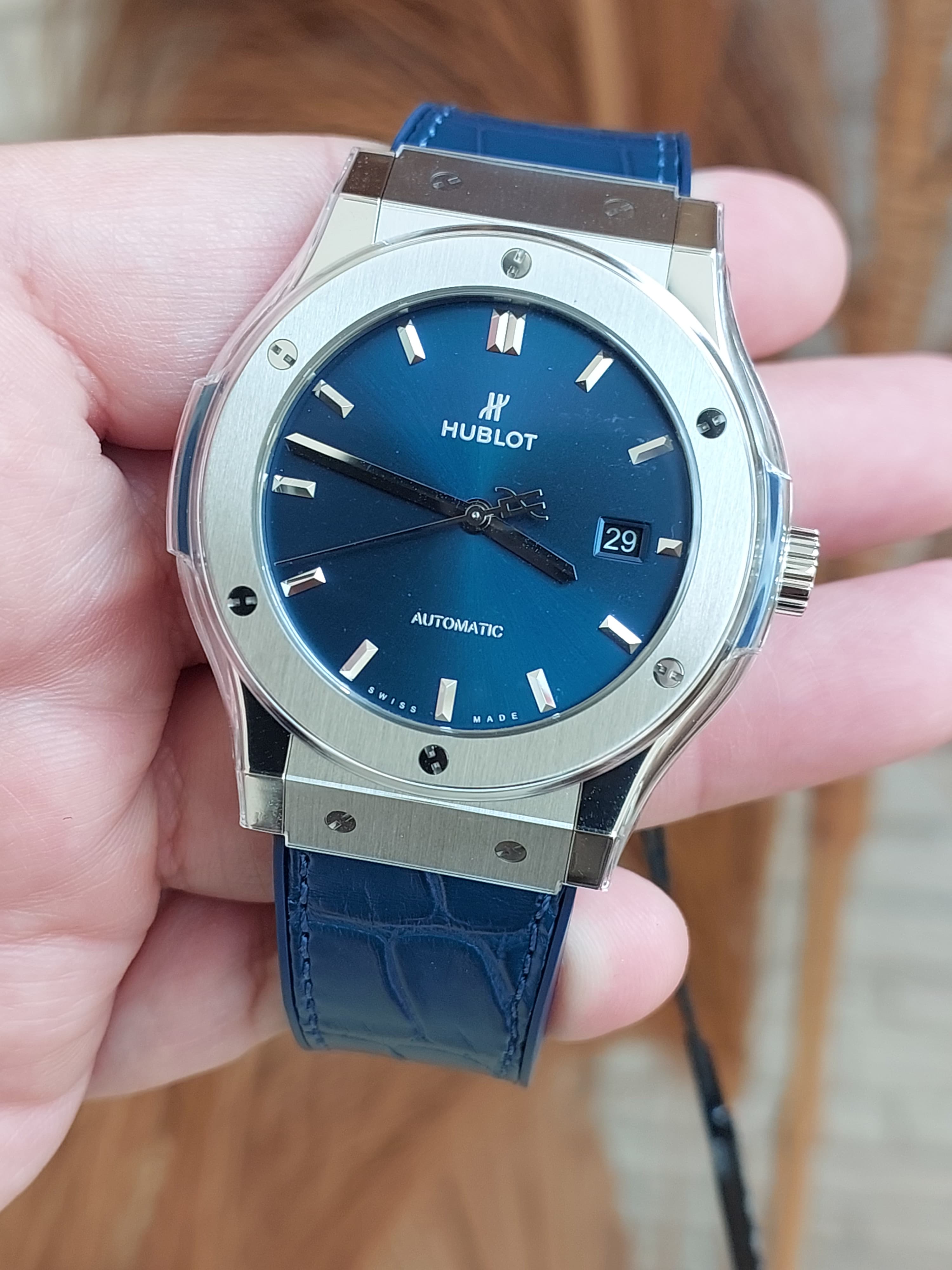 CLASSIC FUSION 42MM BLUE TITANIUM (2024)