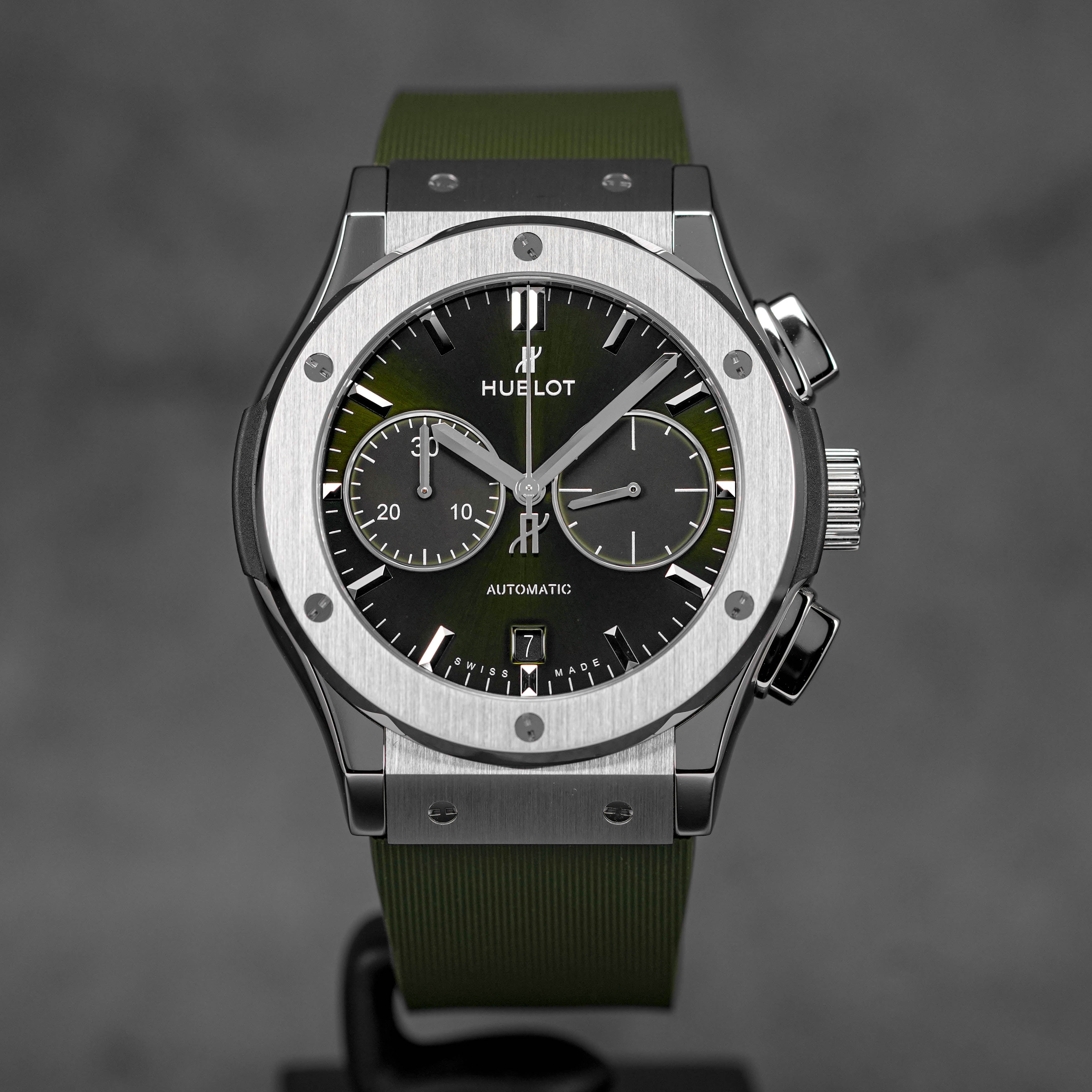 Harga Hublot Classic Fusion Chrono Green Terbaru