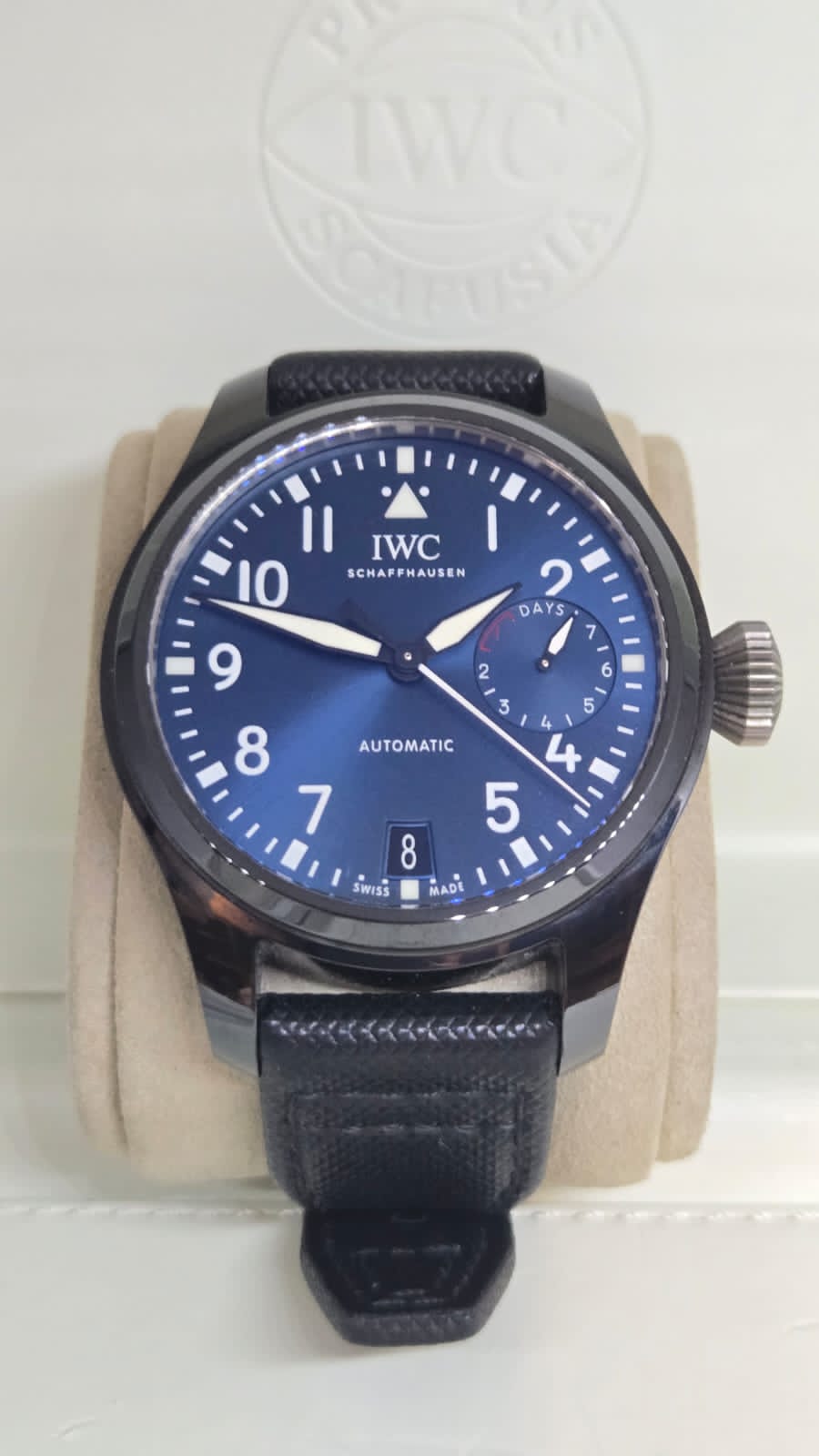 BIG PILOT 7 DAYS RODEO DRIVE CERAMIC BLUE DIAL LIMITED EDITION (2016)
