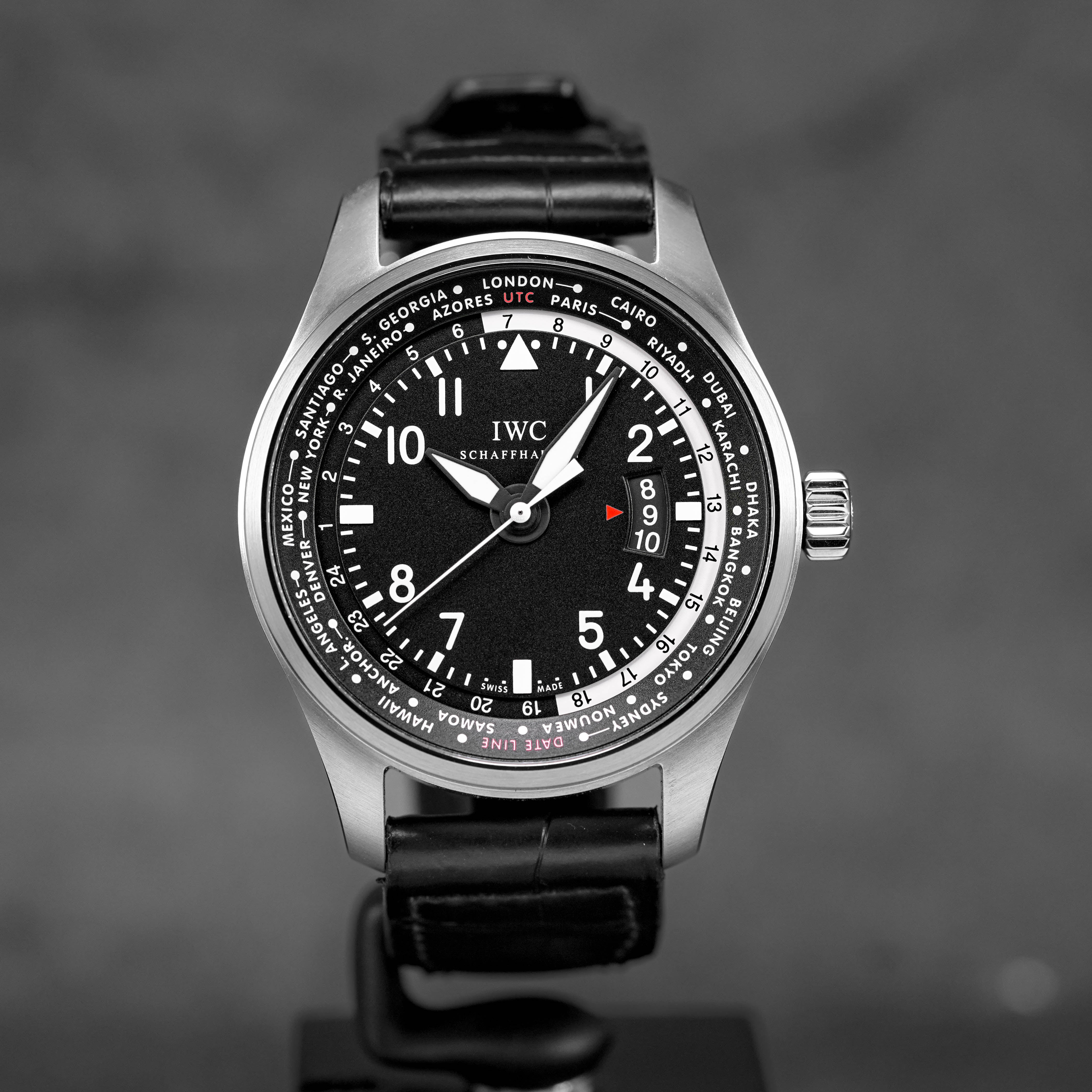 Harga IWC Pilot Worldtimer Black