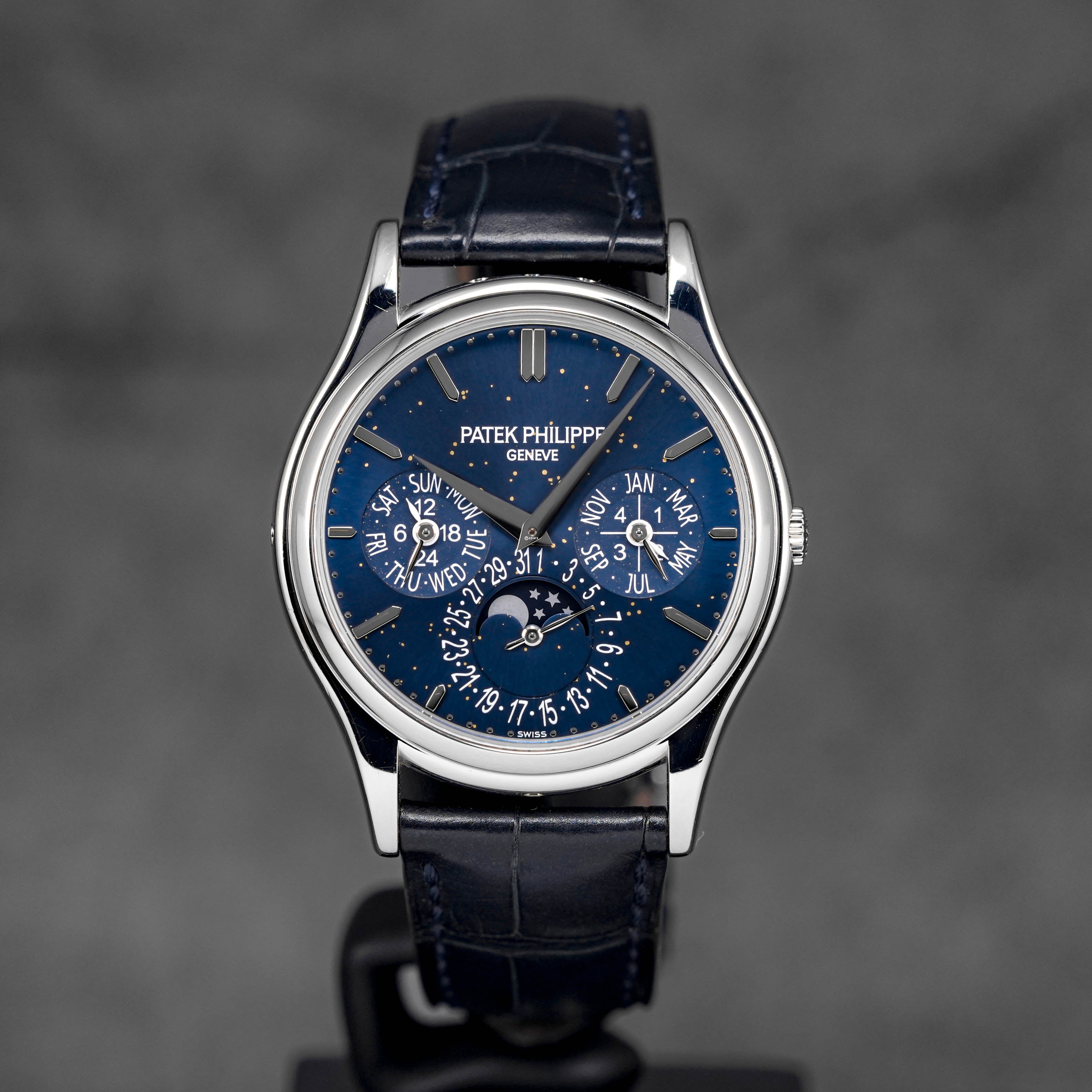 COMPLICATIONS 5140P PLATINUM PERPETUAL CALENDAR BLUE DIAL (2013)