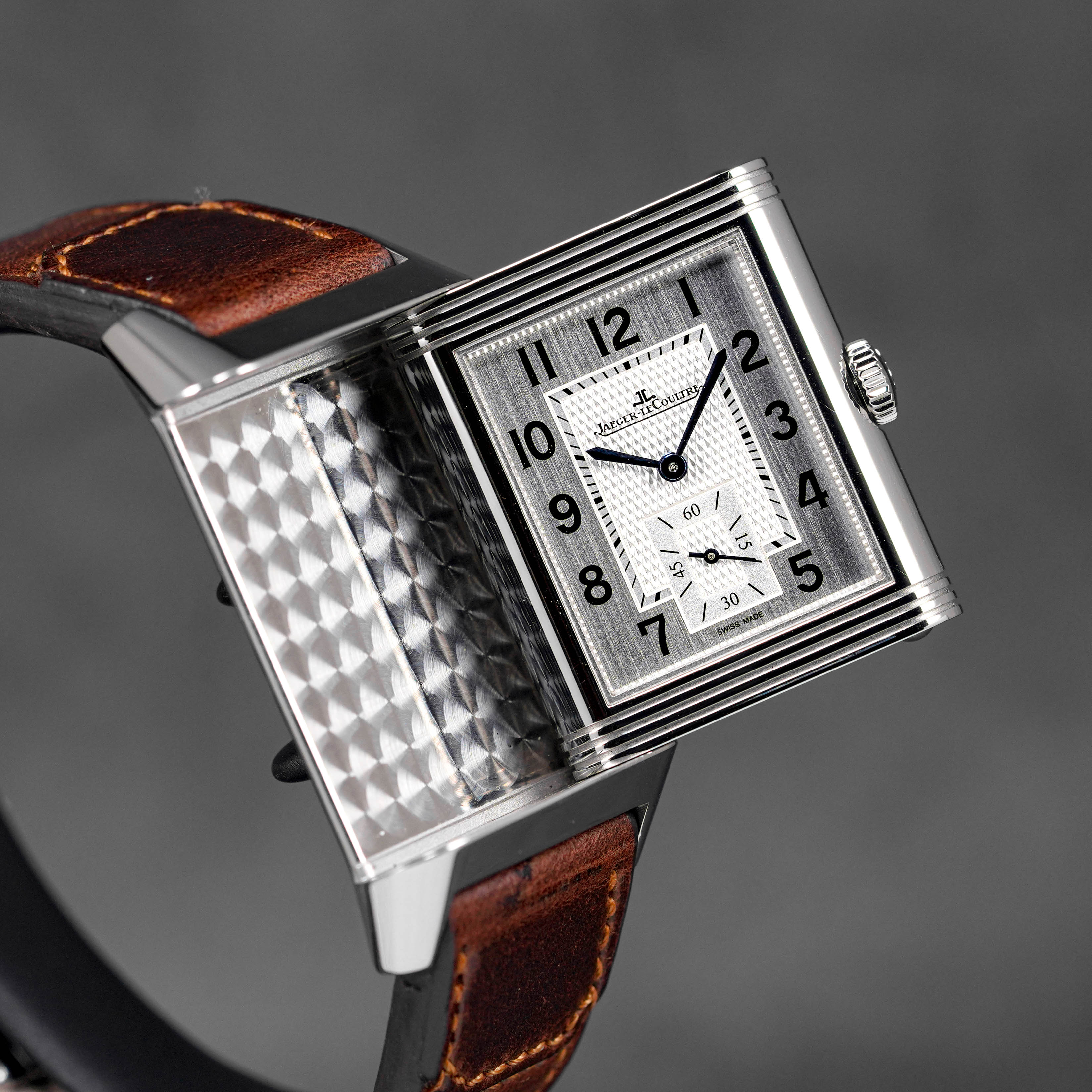 REVERSO CLASSIC DUOFACE SMALL SECONDS SILVER DIAL (2019)