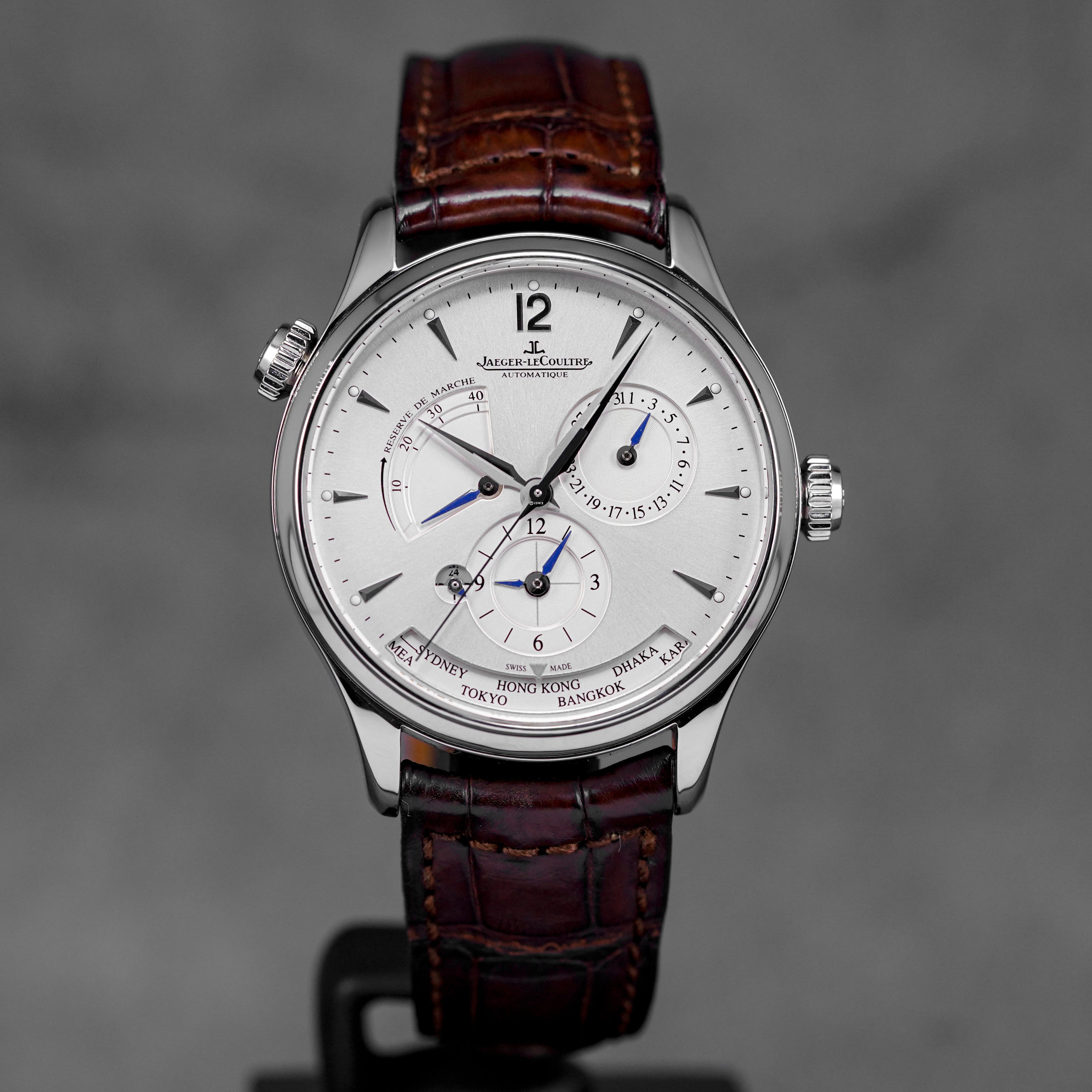 Harga JLC Master Geographic Silver