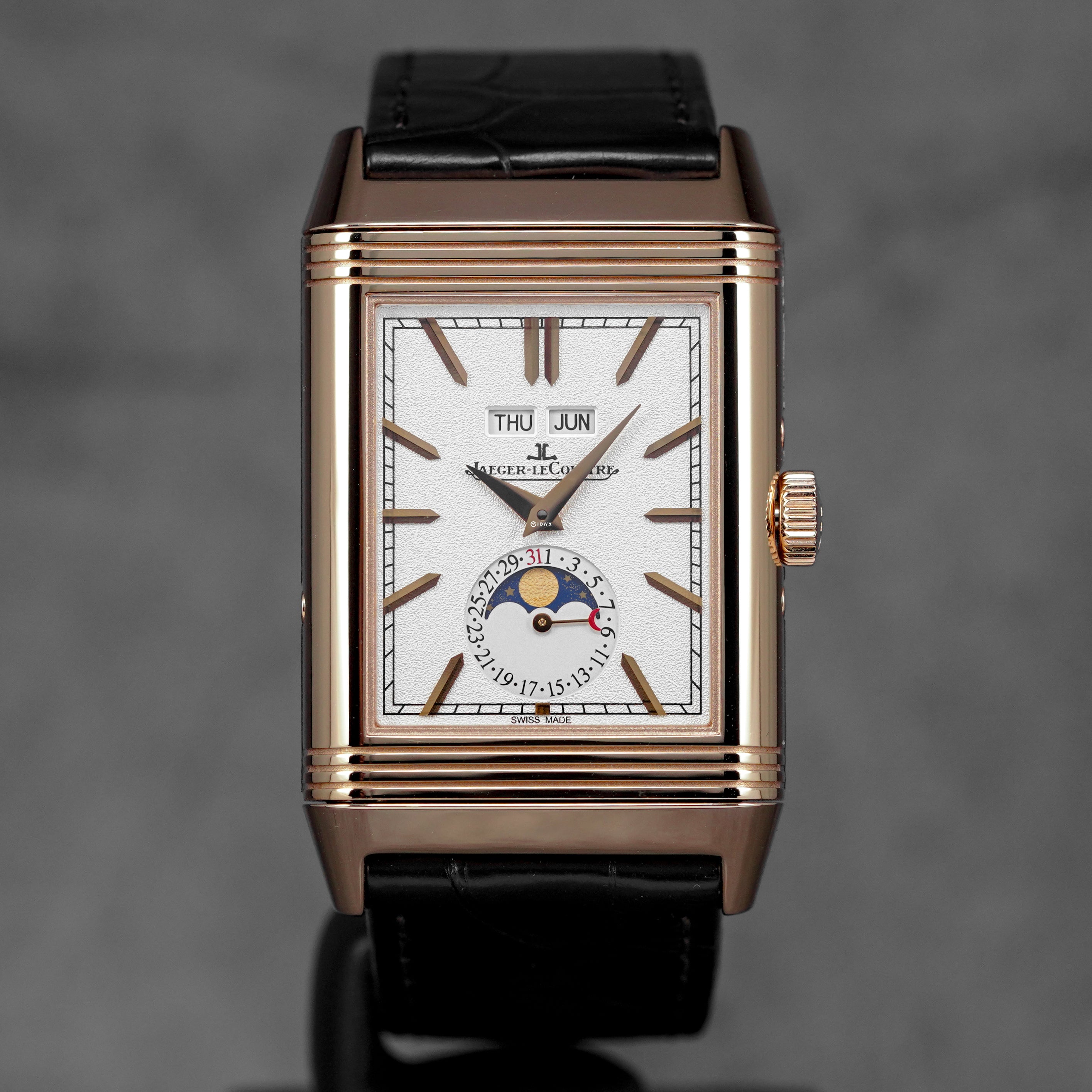Harga JLC Reverso Tribute Duoface Calendar Rosegold