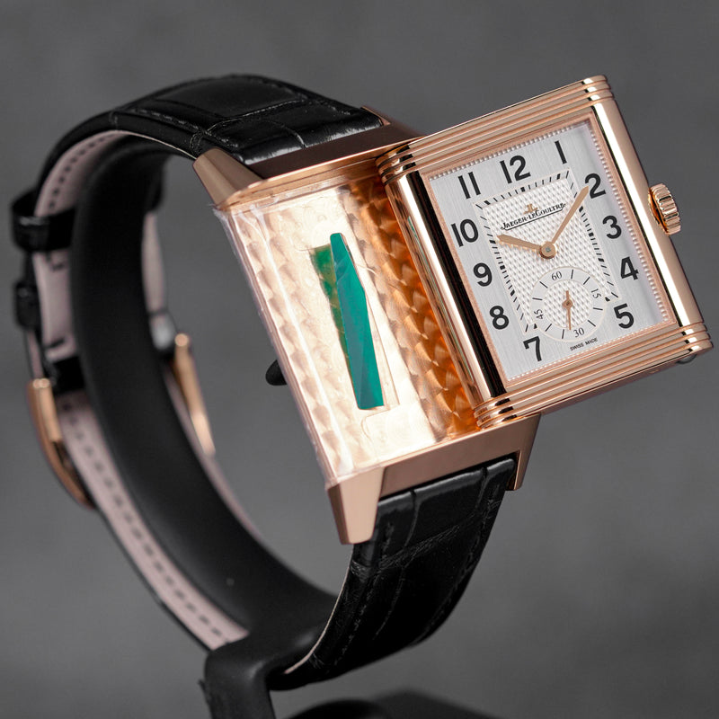 REVERSO CLASSIC DUOFACE SMALL SECONDS L ROSEGOLD SILVER DIAL (2023)