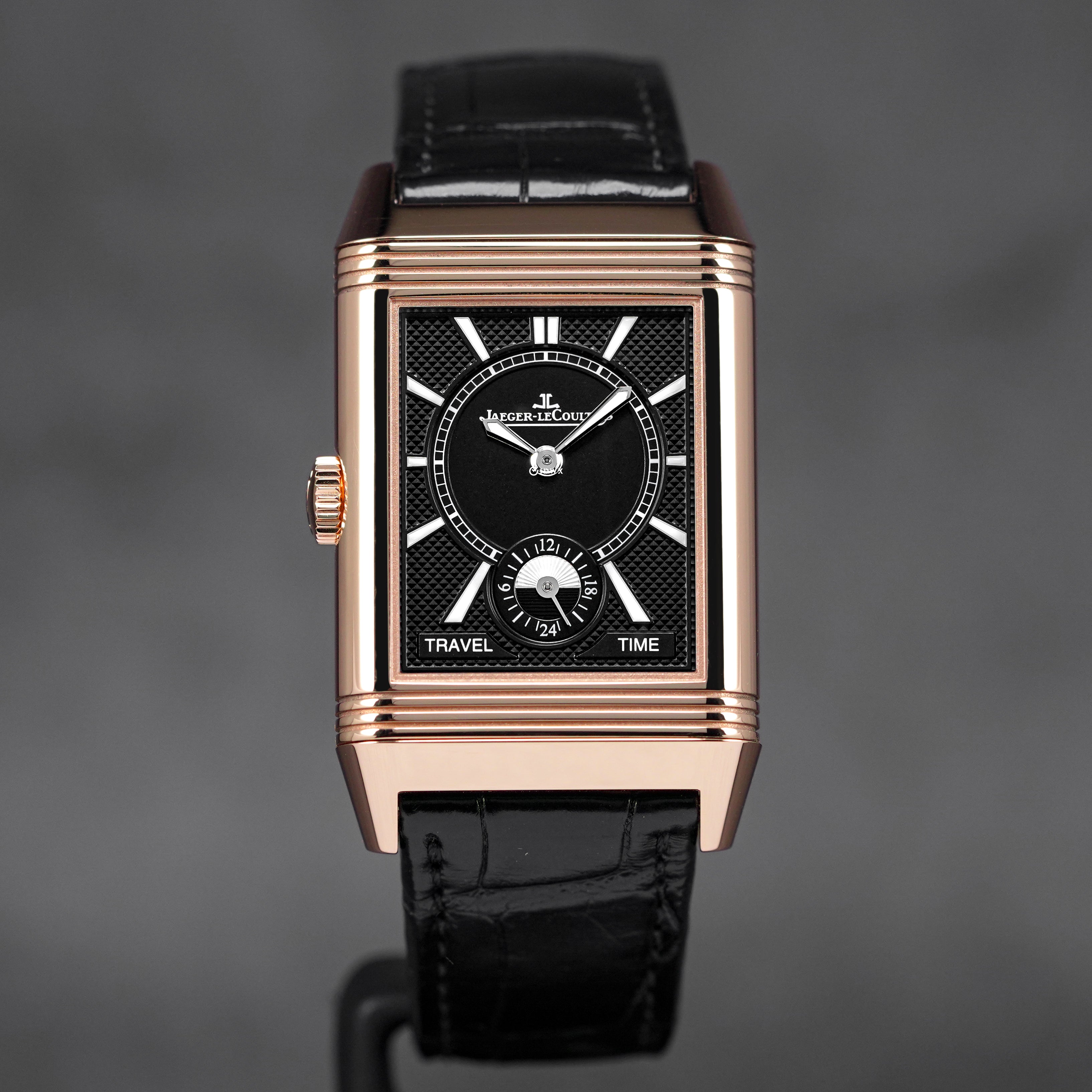 REVERSO CLASSIC DUOFACE SMALL SECONDS L ROSEGOLD SILVER DIAL (2023)