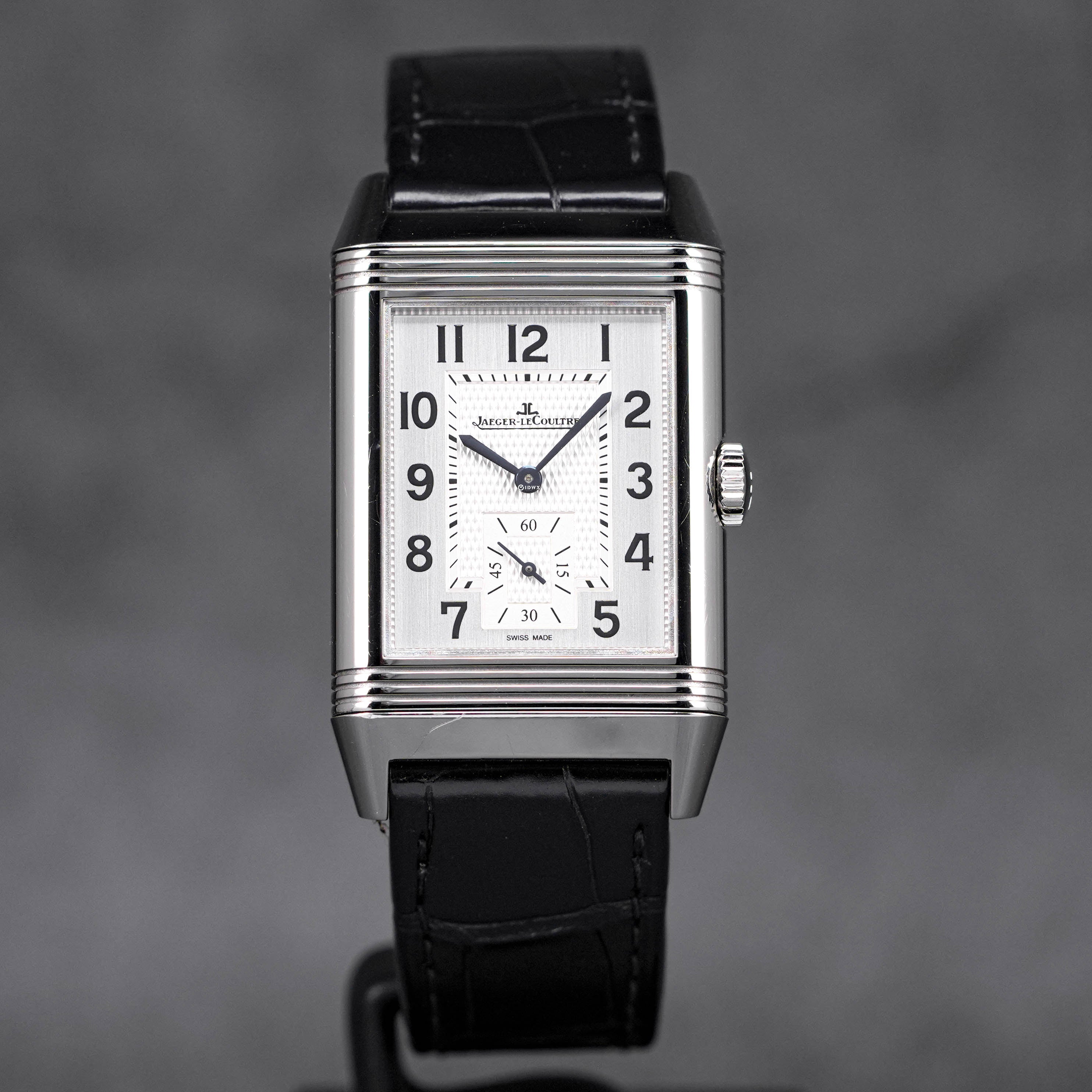 REVERSO CLASSIC LARGE DUOFACE TRAVEL TIME SMALL SECONDS (2018)